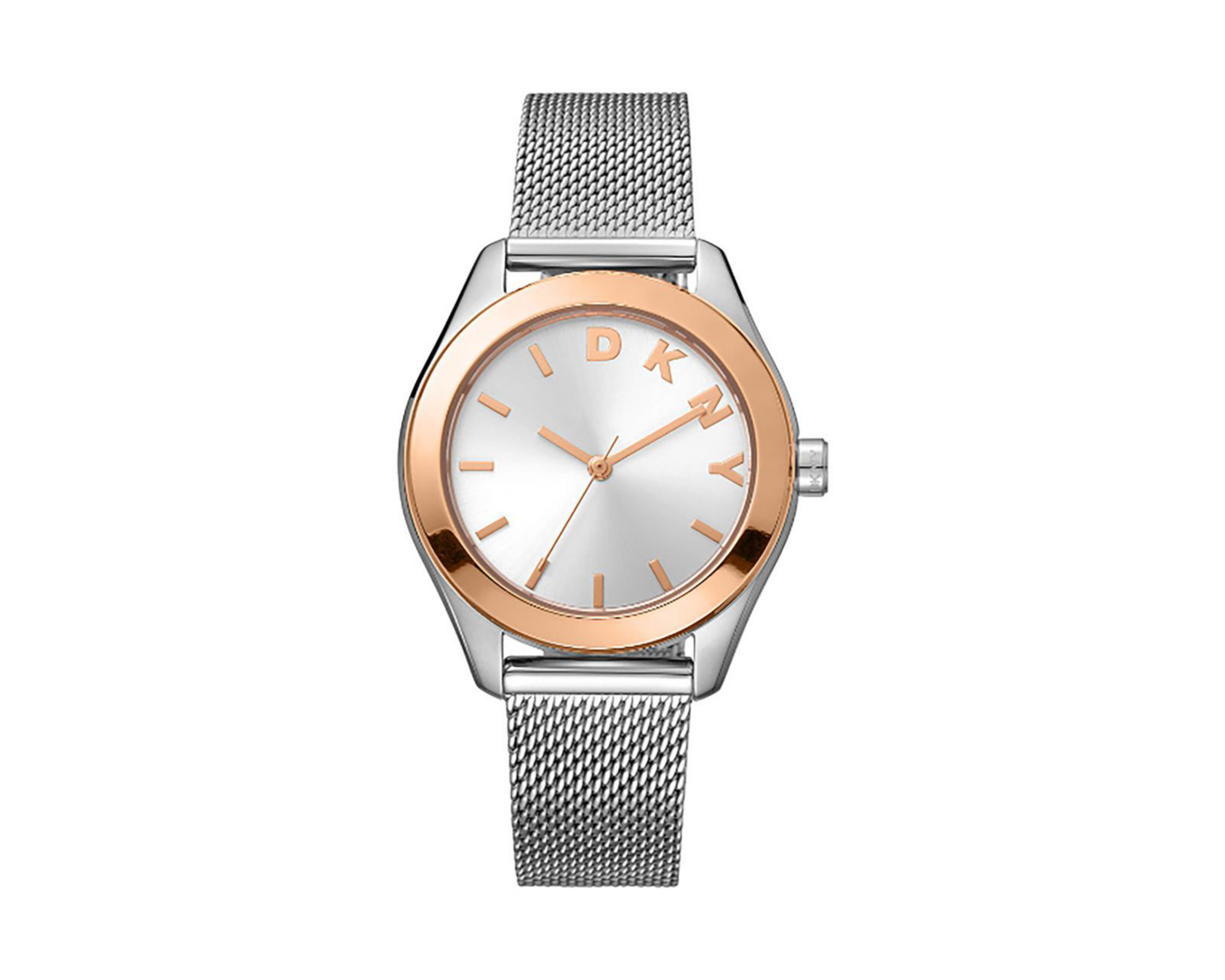 Foto 2 pulgar | Reloj DKNY para Mujer Astoria Logo Plateado
