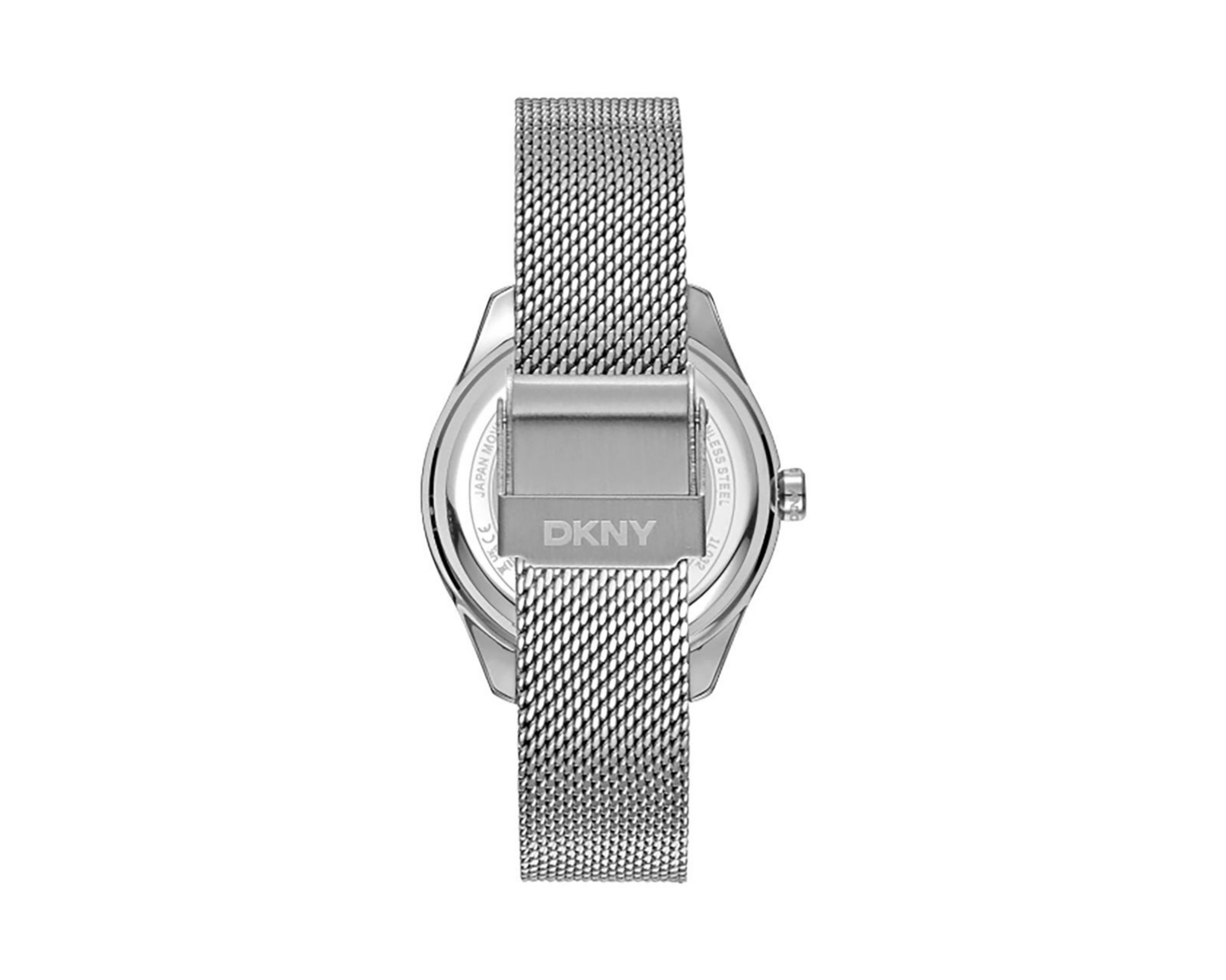 Foto 4 pulgar | Reloj DKNY para Mujer Astoria Logo Plateado