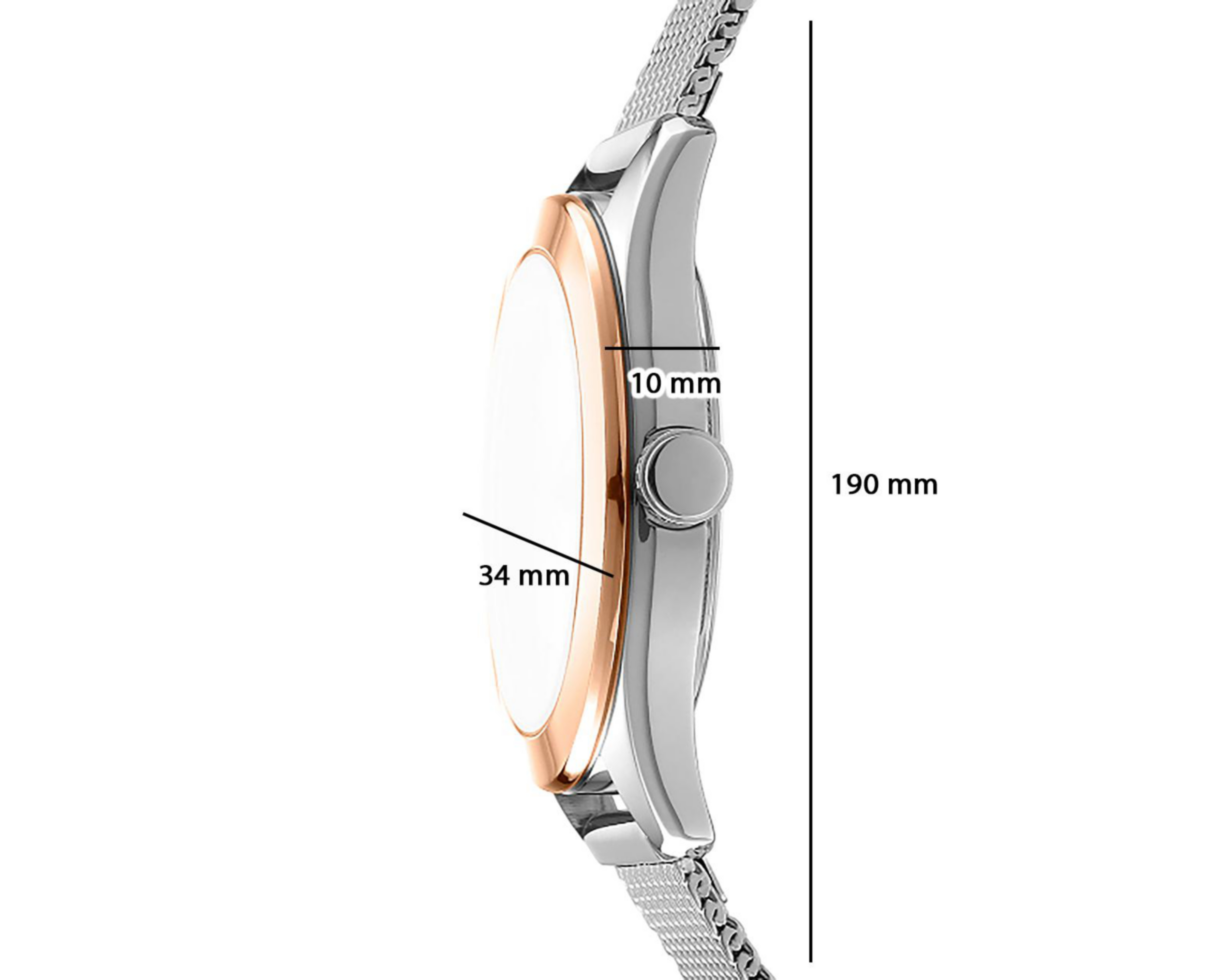 Foto 5 pulgar | Reloj DKNY para Mujer Astoria Logo Plateado