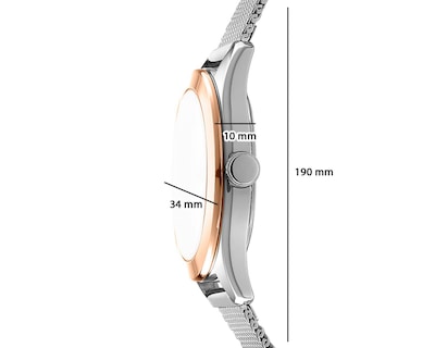 Foto 5 | Reloj DKNY para Mujer Astoria Logo Plateado