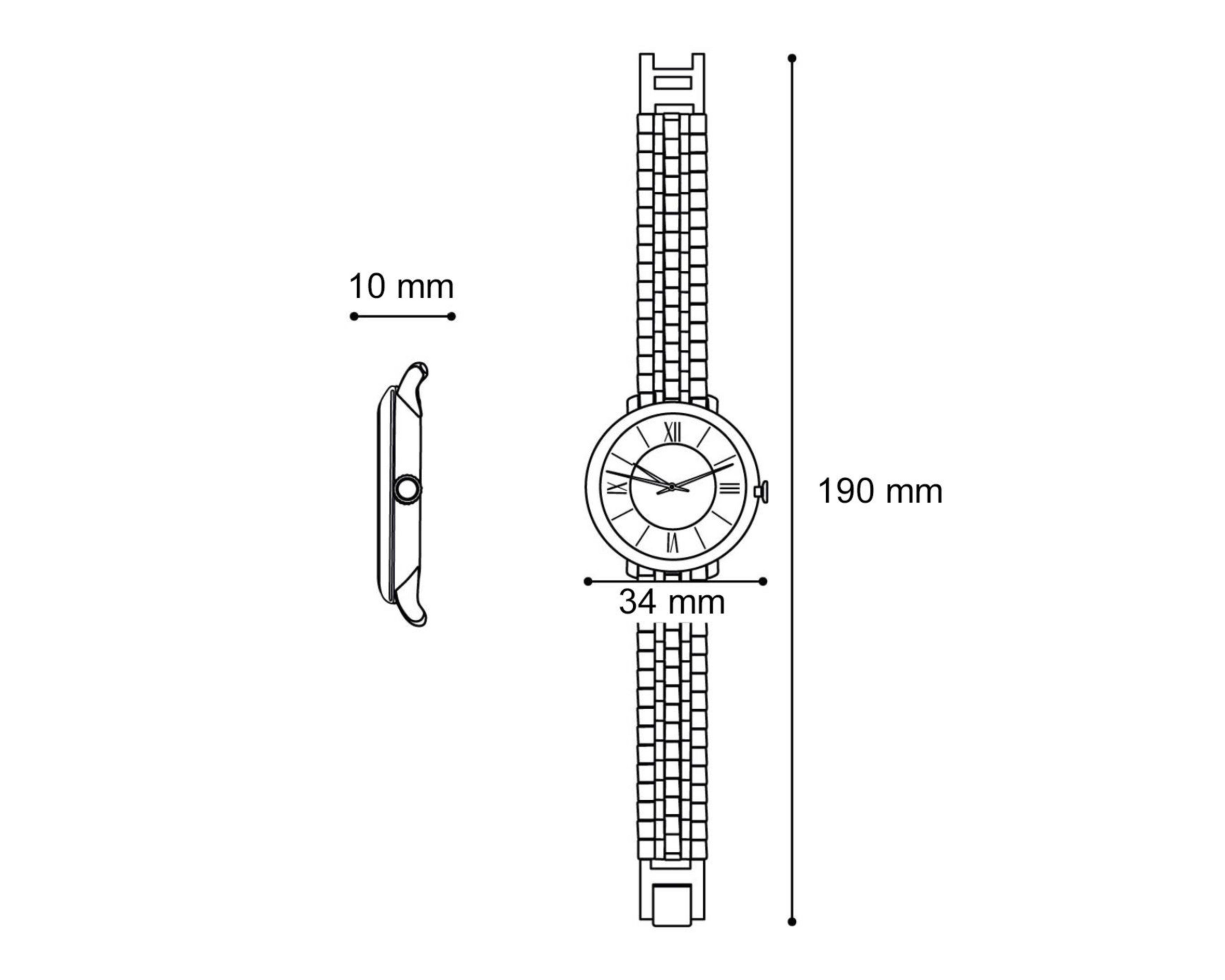 Foto 8 pulgar | Reloj DKNY para Mujer DK1L012M0045 Plateado