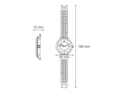 Foto 7 | Reloj DKNY para Mujer DK1L012M0045 Plateado