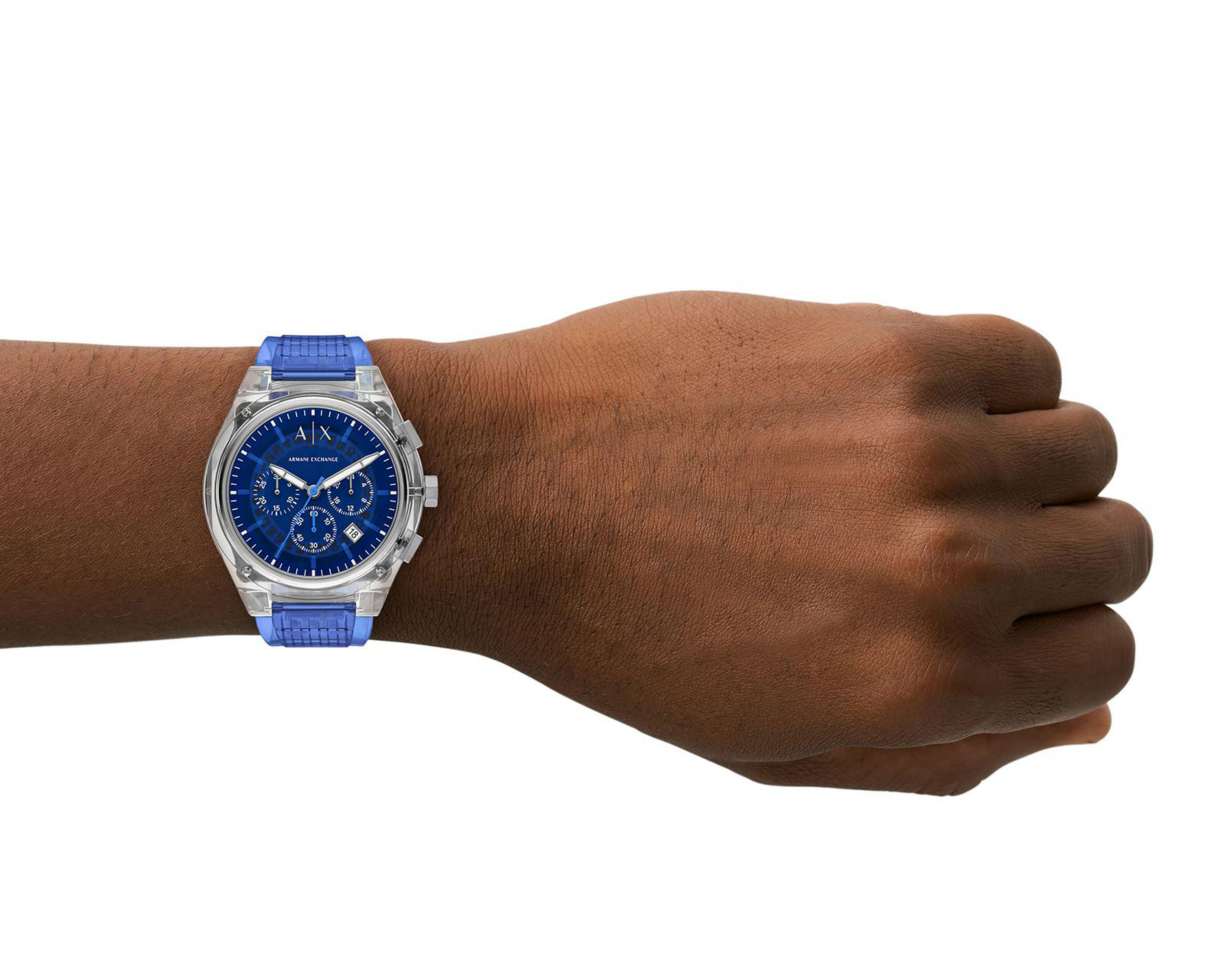 Foto 5 pulgar | Reloj Armani Exchange para Hombre AX4166 Azul