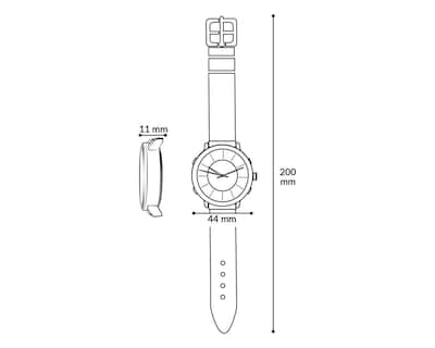 Foto 7 | Reloj Armani Exchange para Hombre AX4166 Azul