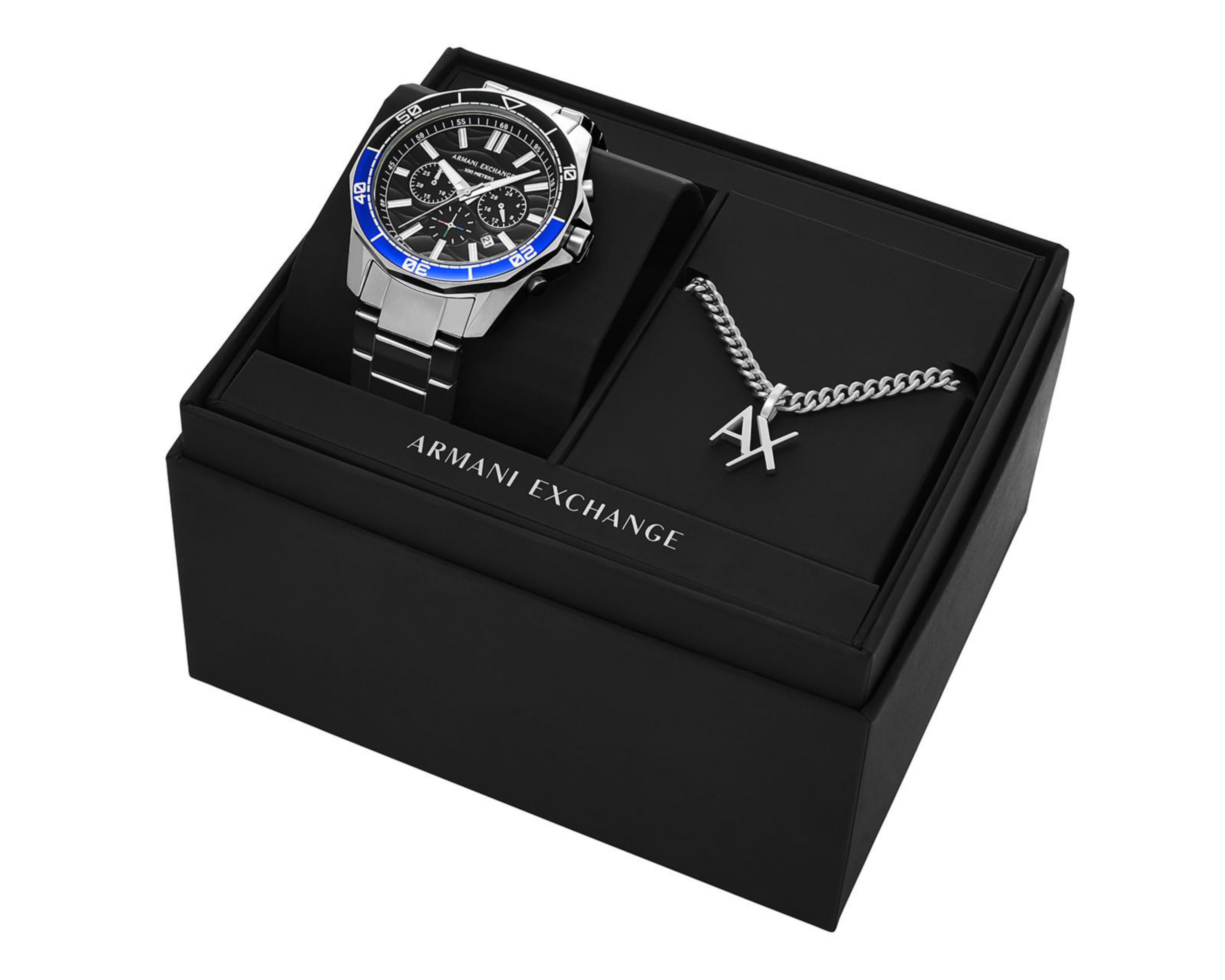 Foto 7 pulgar | Reloj Armani Exchange para Hombre Spencer AX7166SET con 1 Accesorio