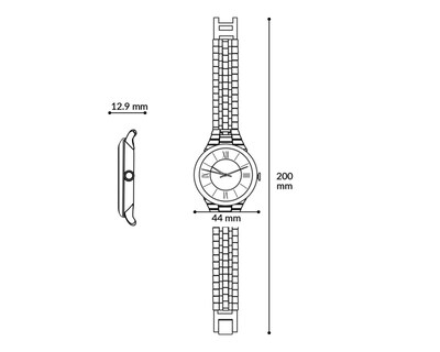 Foto 8 | Reloj Armani Exchange para Hombre Spencer AX7166SET con 1 Accesorio
