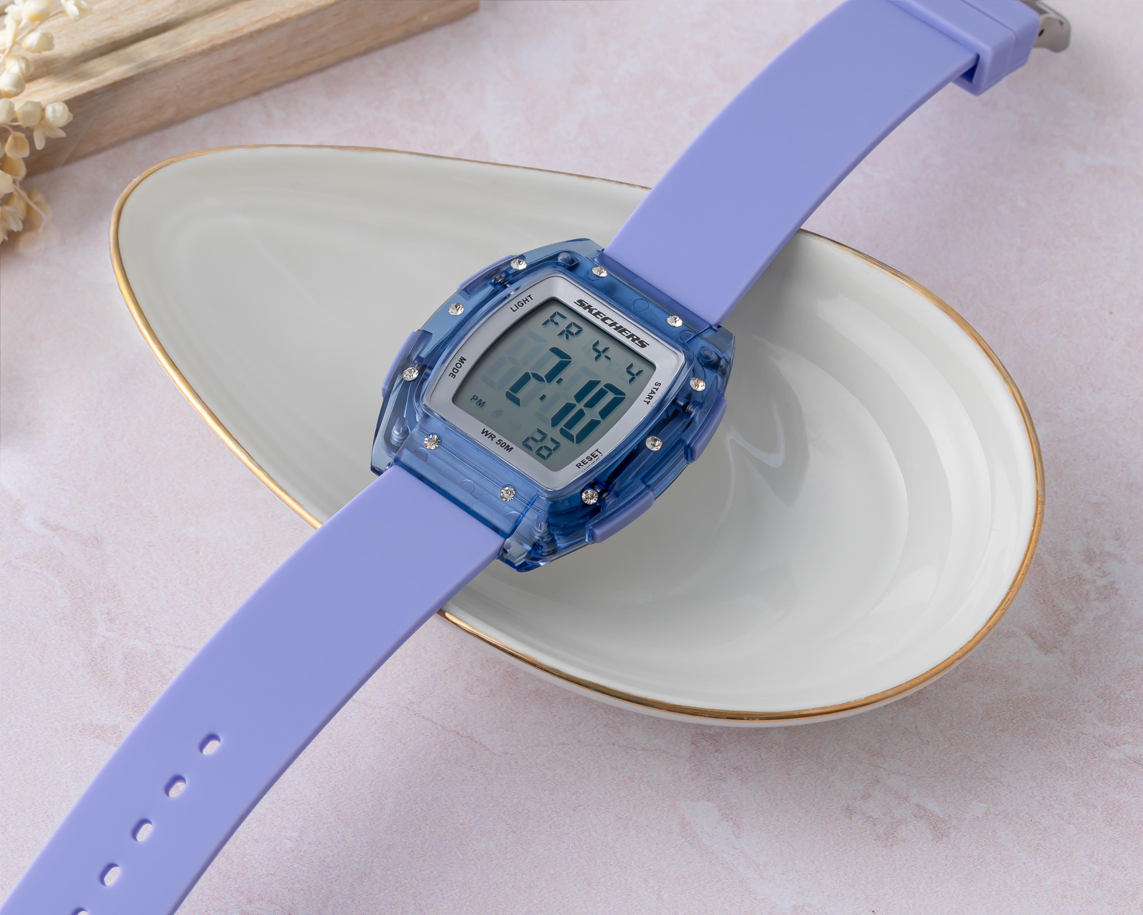 Foto 6 pulgar | Reloj Skechers para Mujer Sawtelle SR6323 Morado