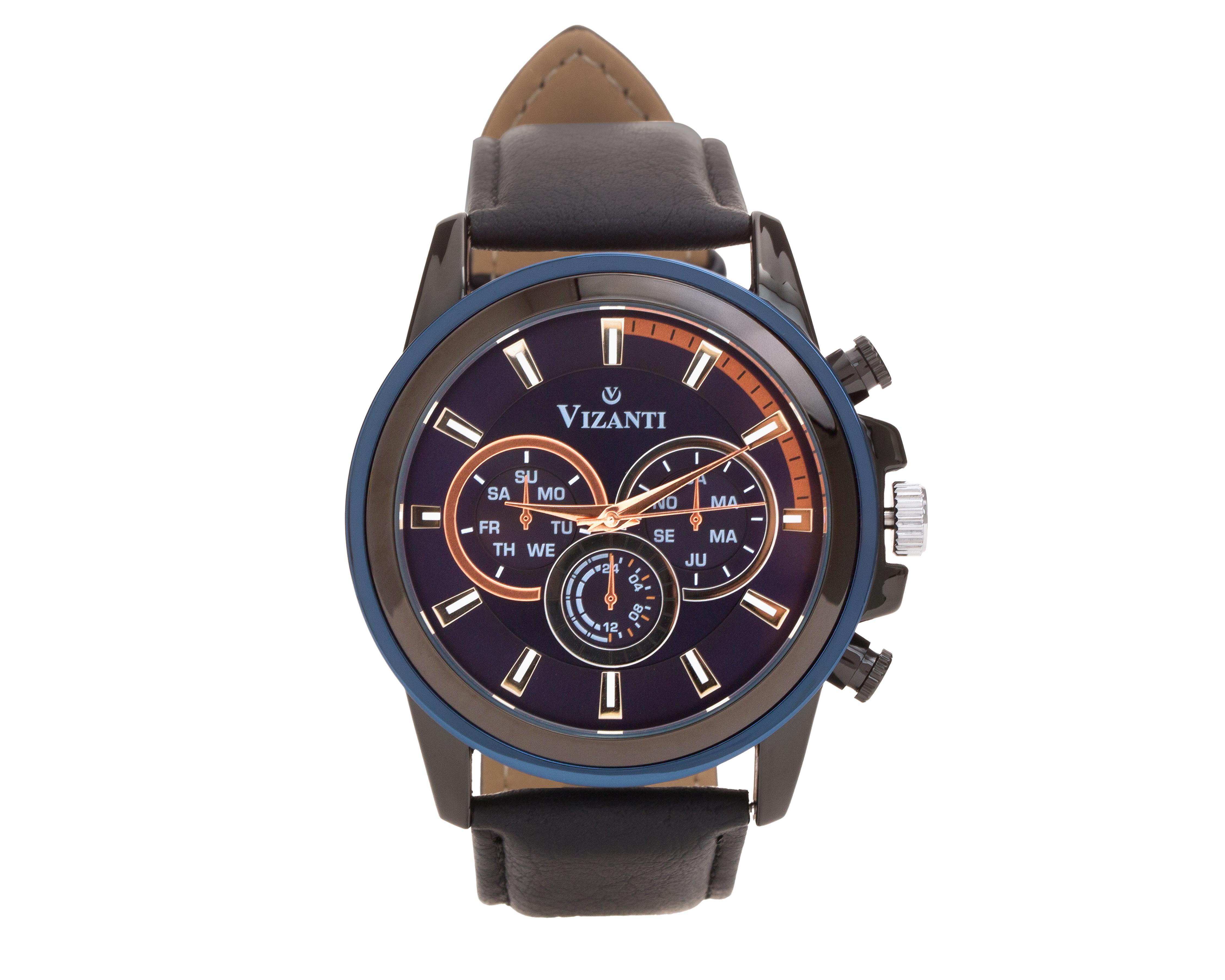 Foto 1 | Reloj Vizanti para Hombre V3779AZ Azul