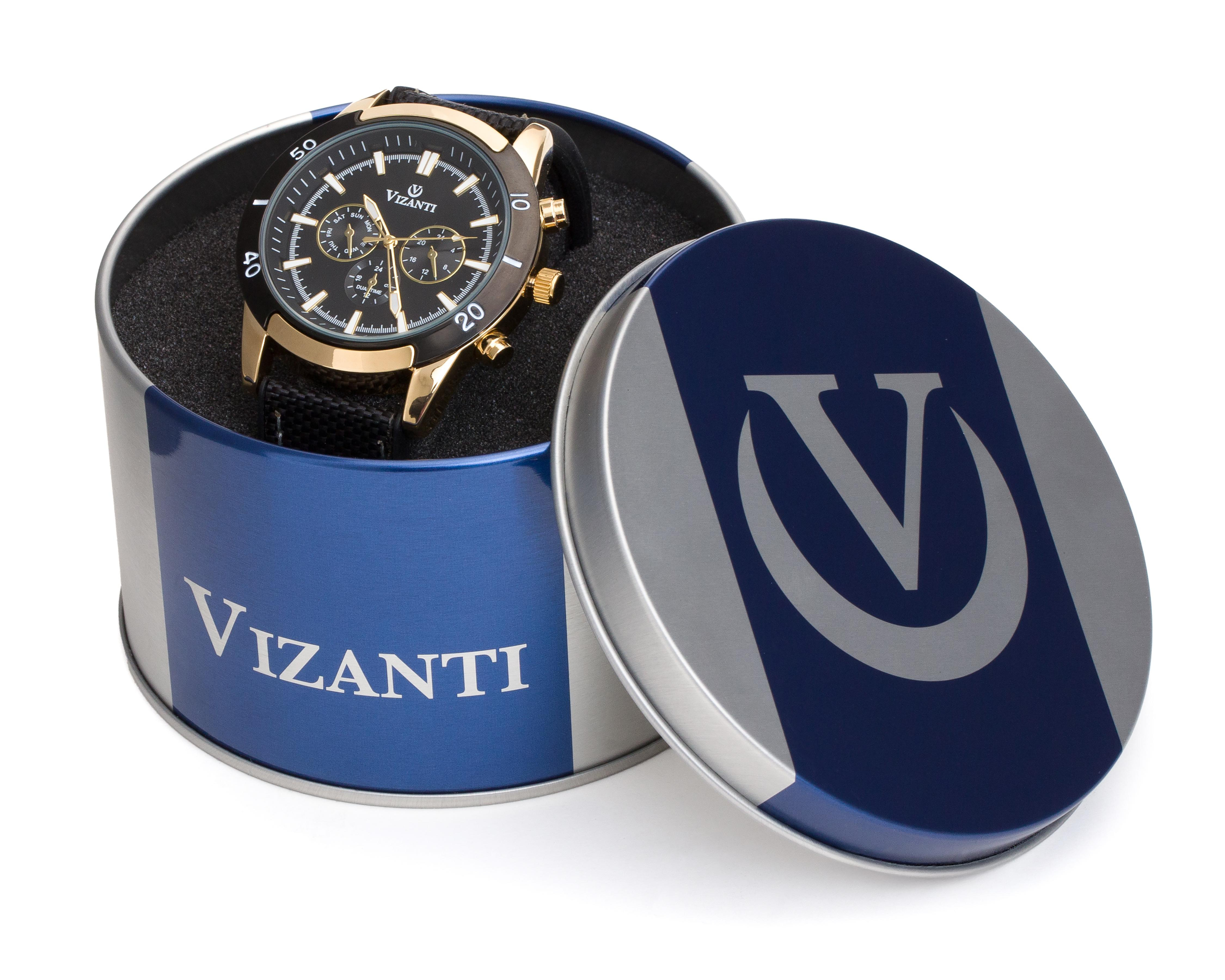 Foto 6 pulgar | Reloj Vizanti para Hombre VC4059ND Negro