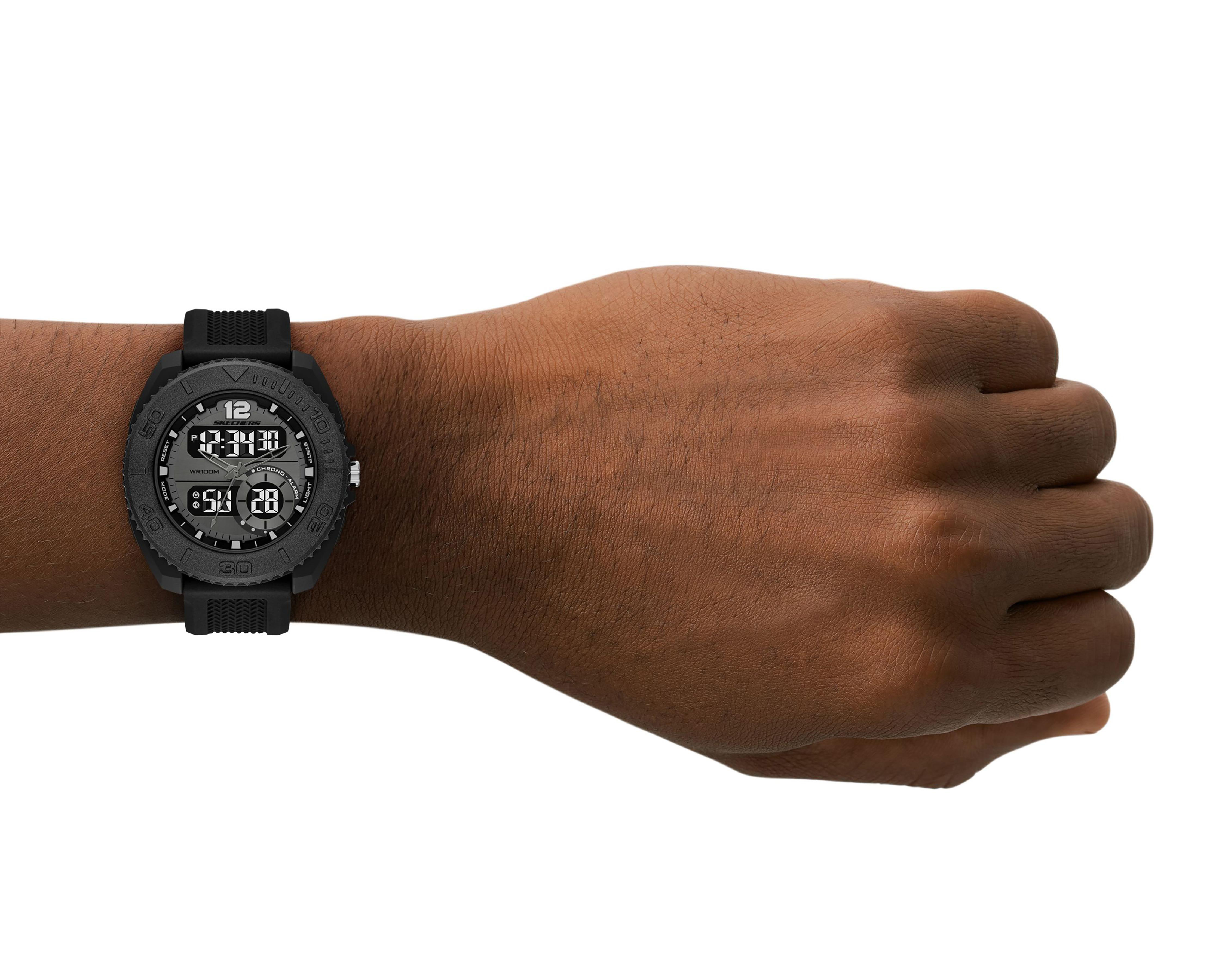 Foto 5 pulgar | Reloj Skechers para Hombre SR5240 Negro