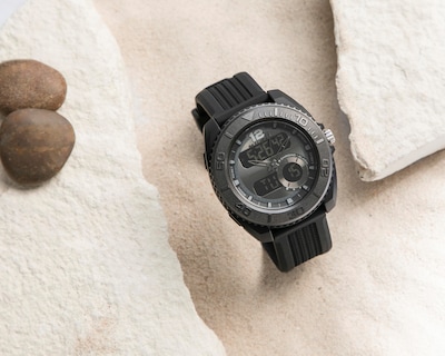 Foto 6 | Reloj Skechers para Hombre SR5240 Negro