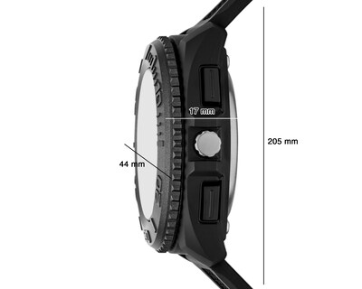 Foto 7 | Reloj Skechers para Hombre SR5240 Negro