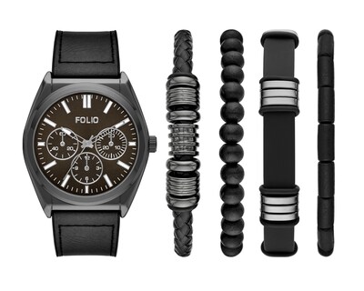 Foto 1 | Reloj Folio para Hombre FMDFL6073 con 4 Accesorios