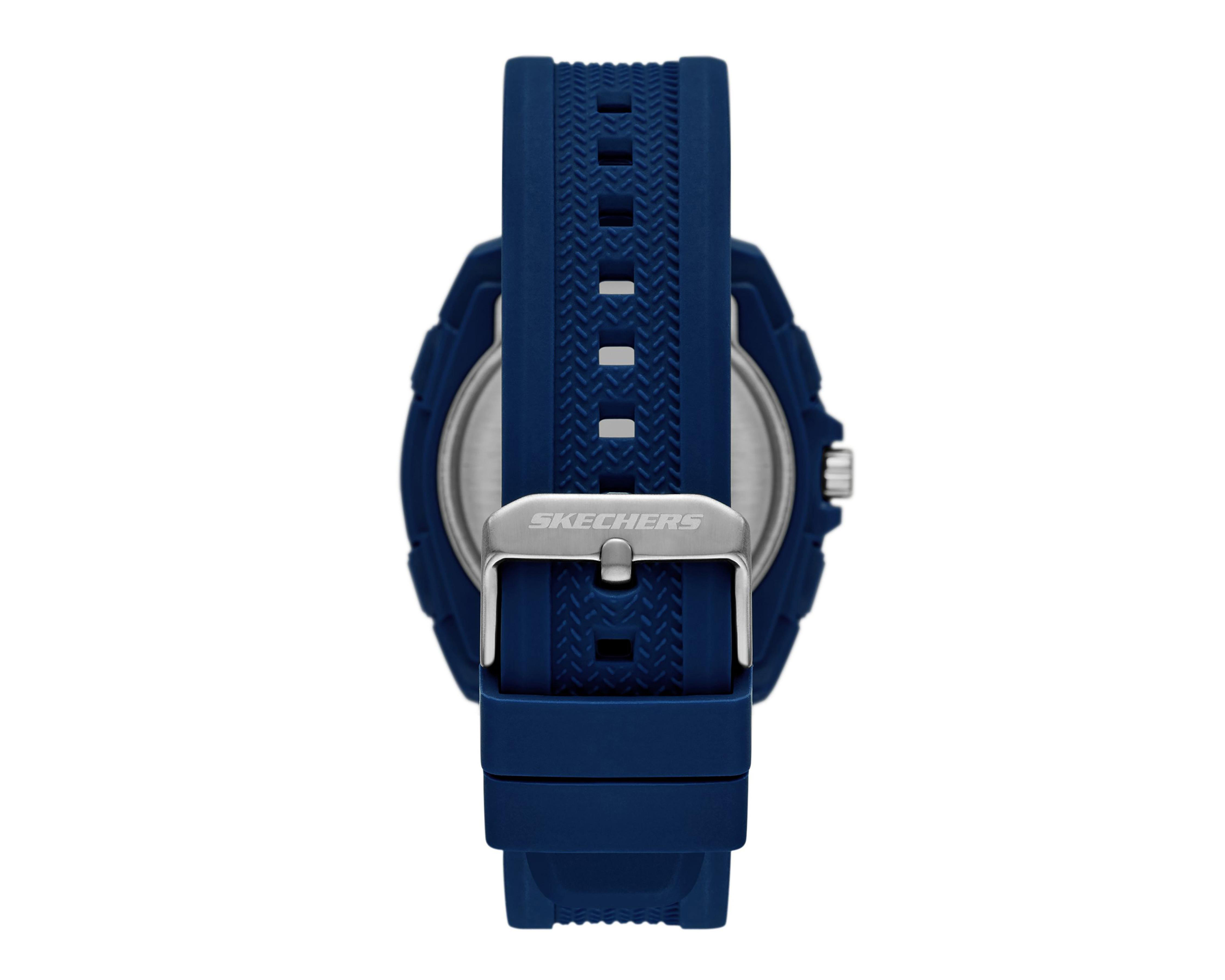 Foto 4 pulgar | Reloj Skechers para Hombre SR5242 Azul