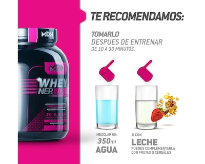 Foto 8 | Suplemento Alimenticio MDN Sports Whey Ner Isolate Proteína Aislada Sabor Chocolate 1.3 kg