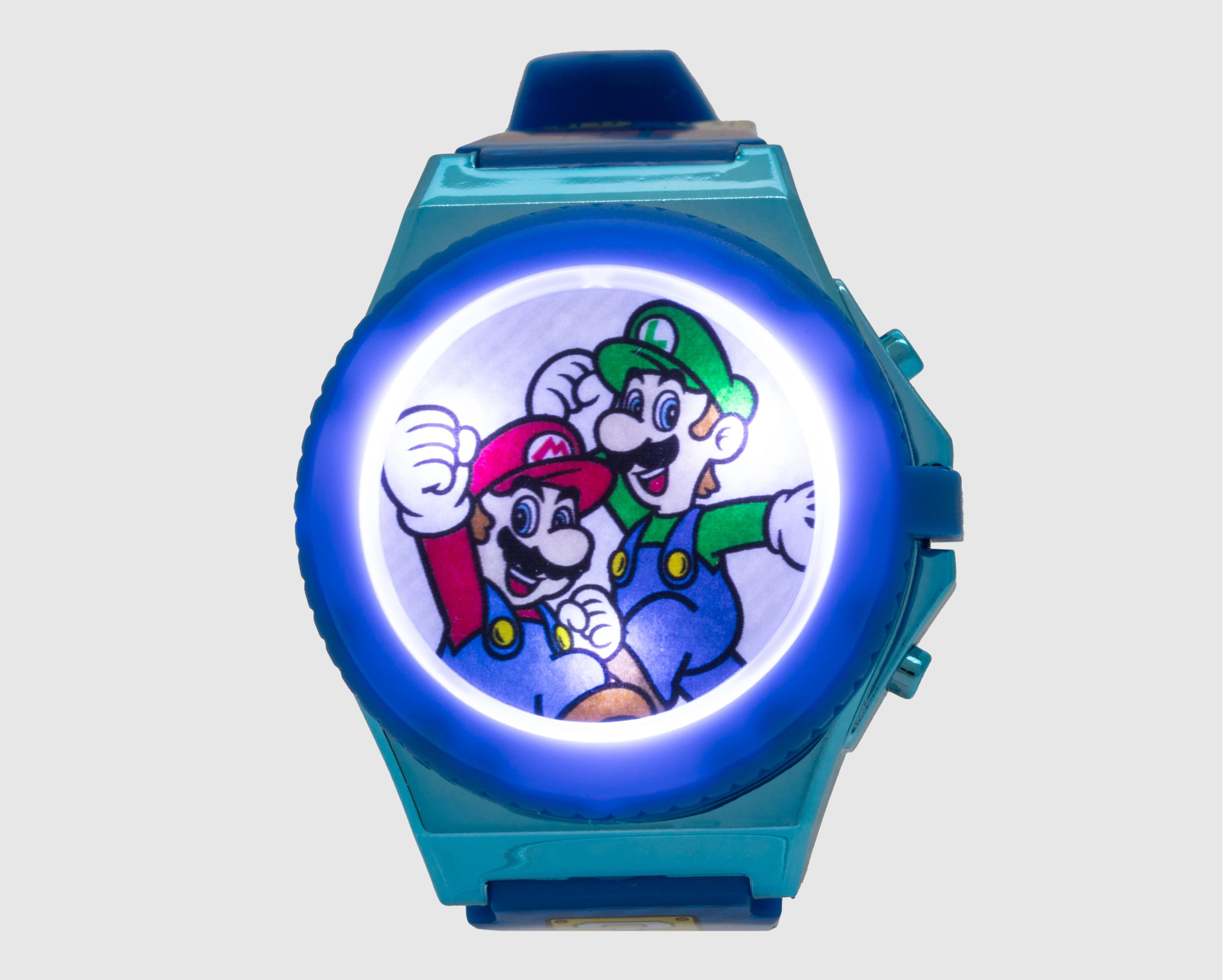 Foto 3 pulgar | Reloj Super Mario Infantil GSM4066AZ Azul