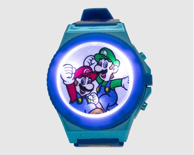 Foto 2 | Reloj Super Mario Infantil GSM4066AZ Azul