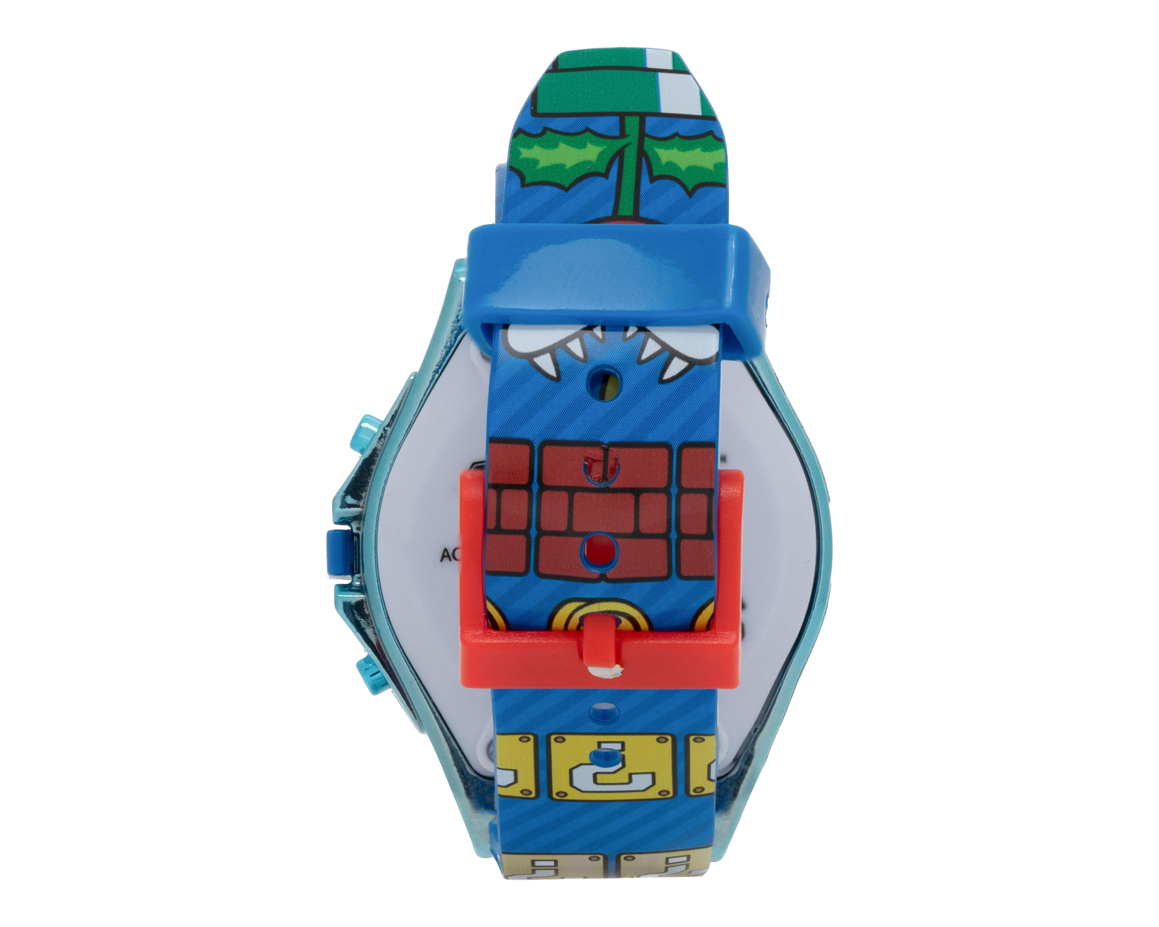 Foto 5 pulgar | Reloj Super Mario Infantil GSM4066AZ Azul