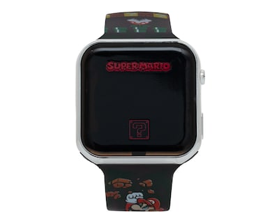 Foto 1 | Reloj Super Mario para Niño GSM4203AZ Negro