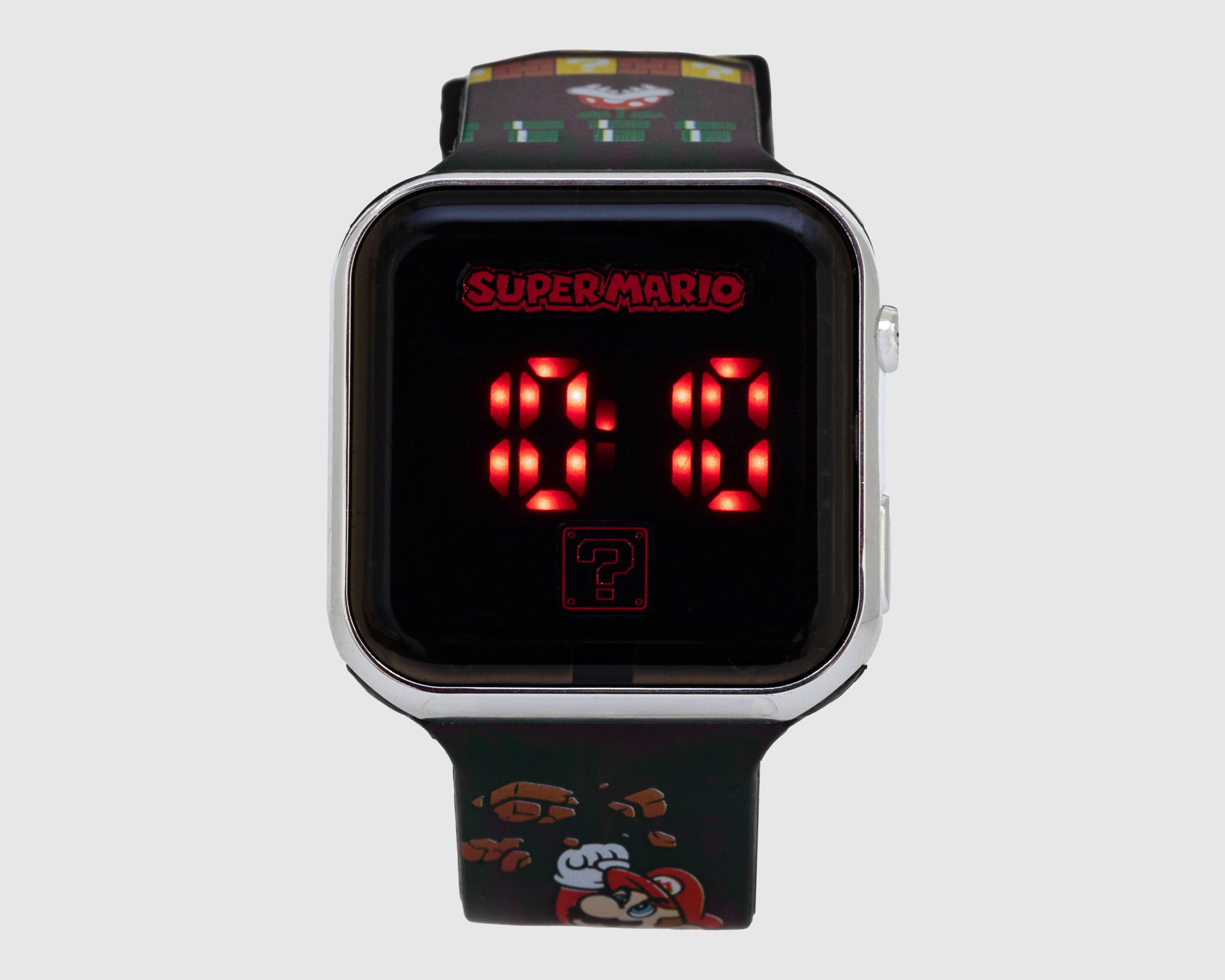Foto 2 | Reloj Super Mario para Niño GSM4203AZ Negro