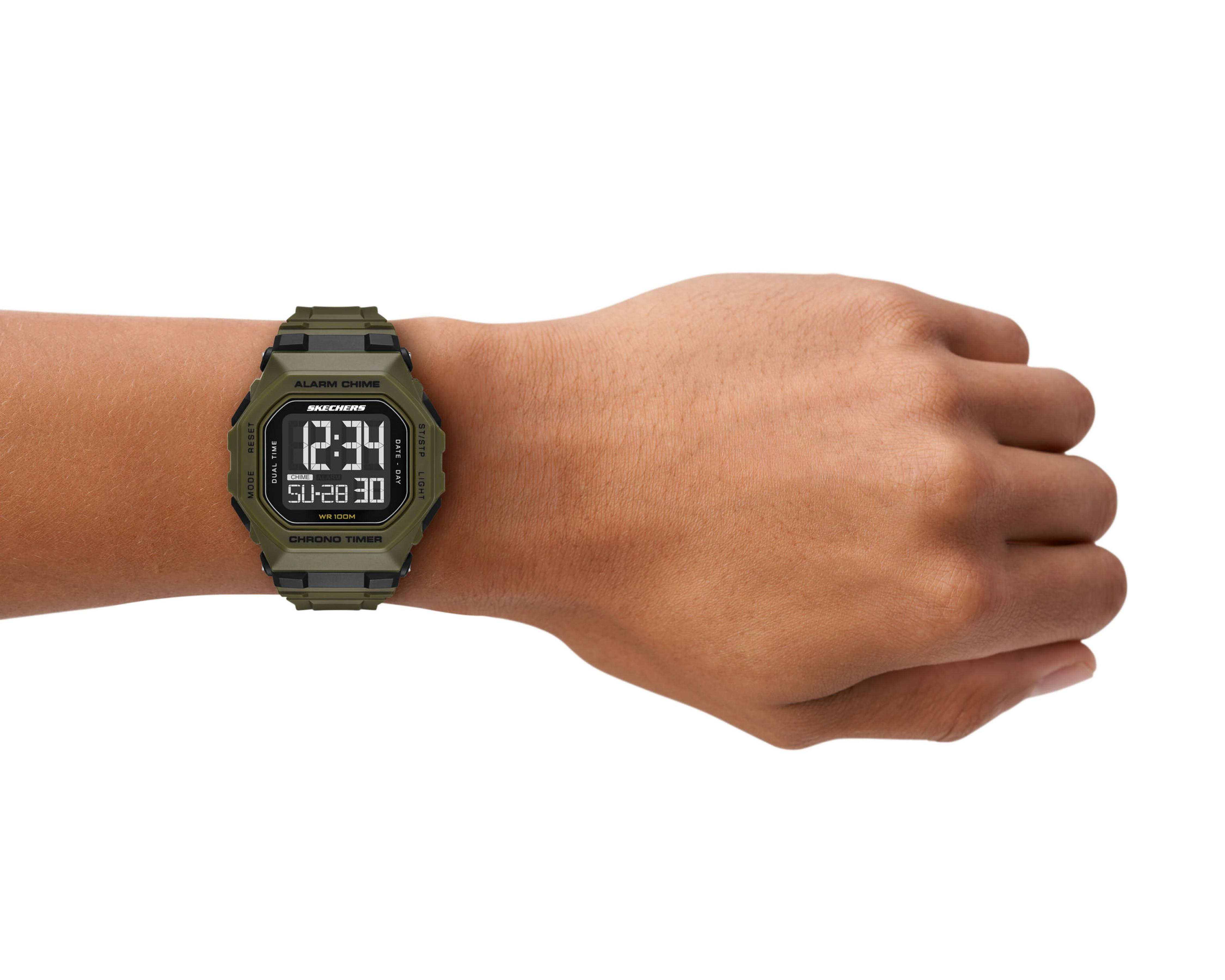 Foto 5 pulgar | Reloj Skechers para Hombre Whitfield Verde