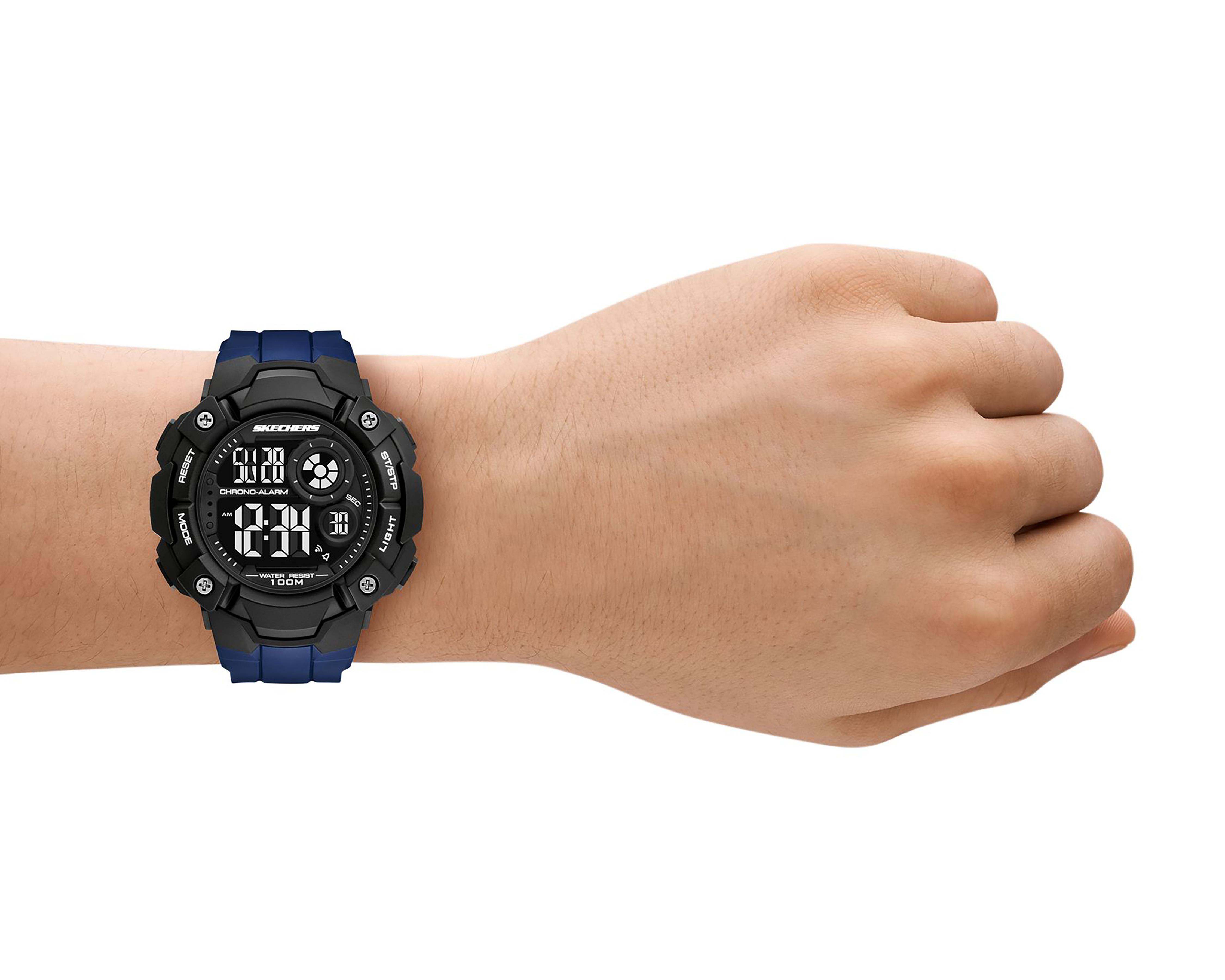 Foto 5 pulgar | Reloj Skechers para Hombre SR1182 Azul