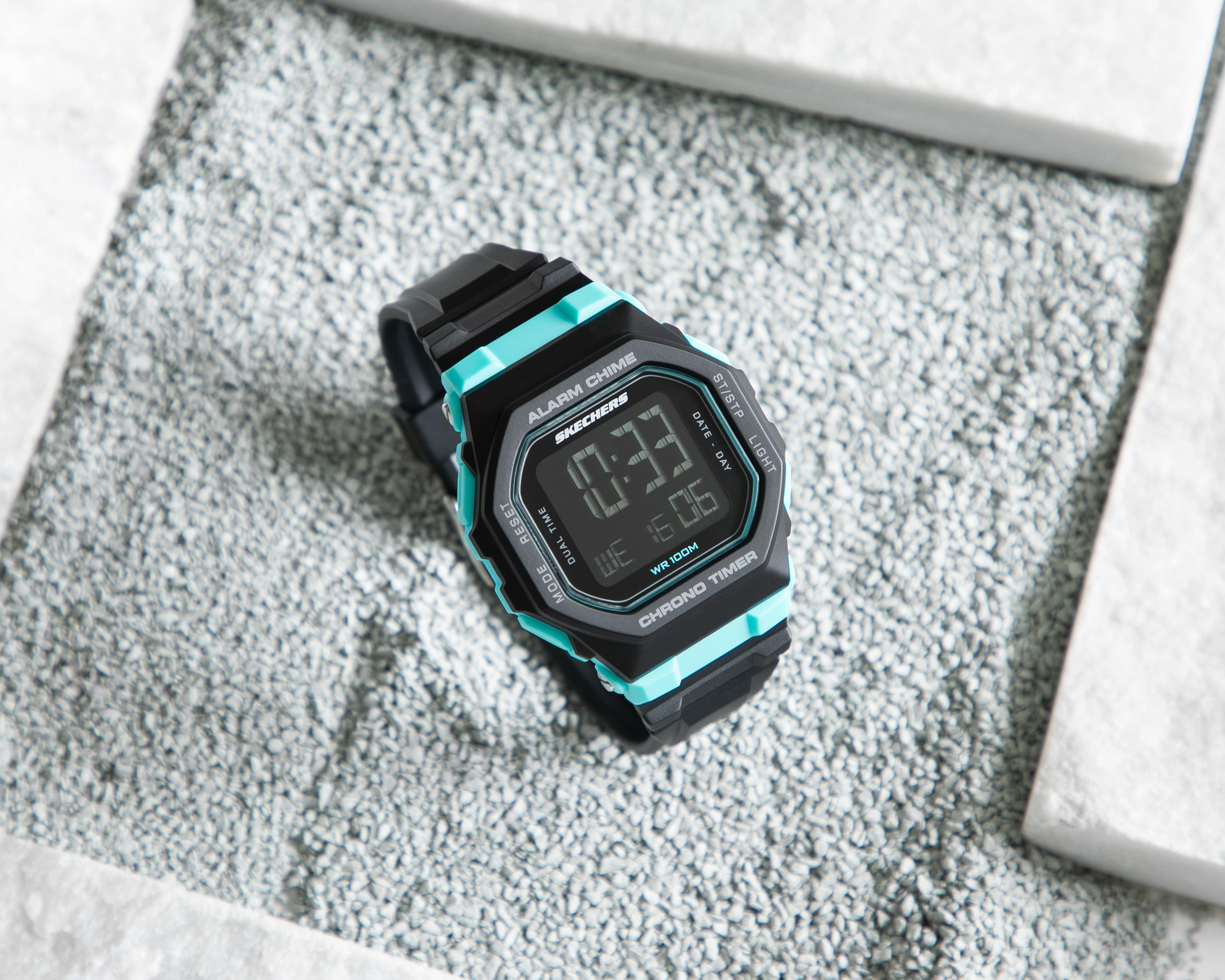 Foto 7 pulgar | Reloj Skechers para Hombre SR1187 Negro
