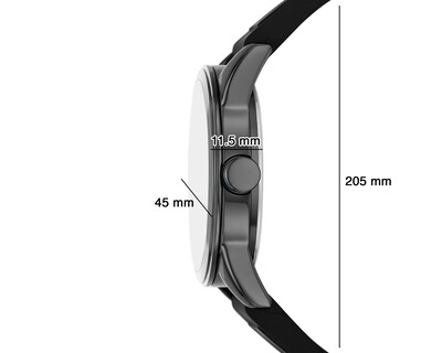 Foto 7 | Reloj Skechers para Hombre SR5236 Negro