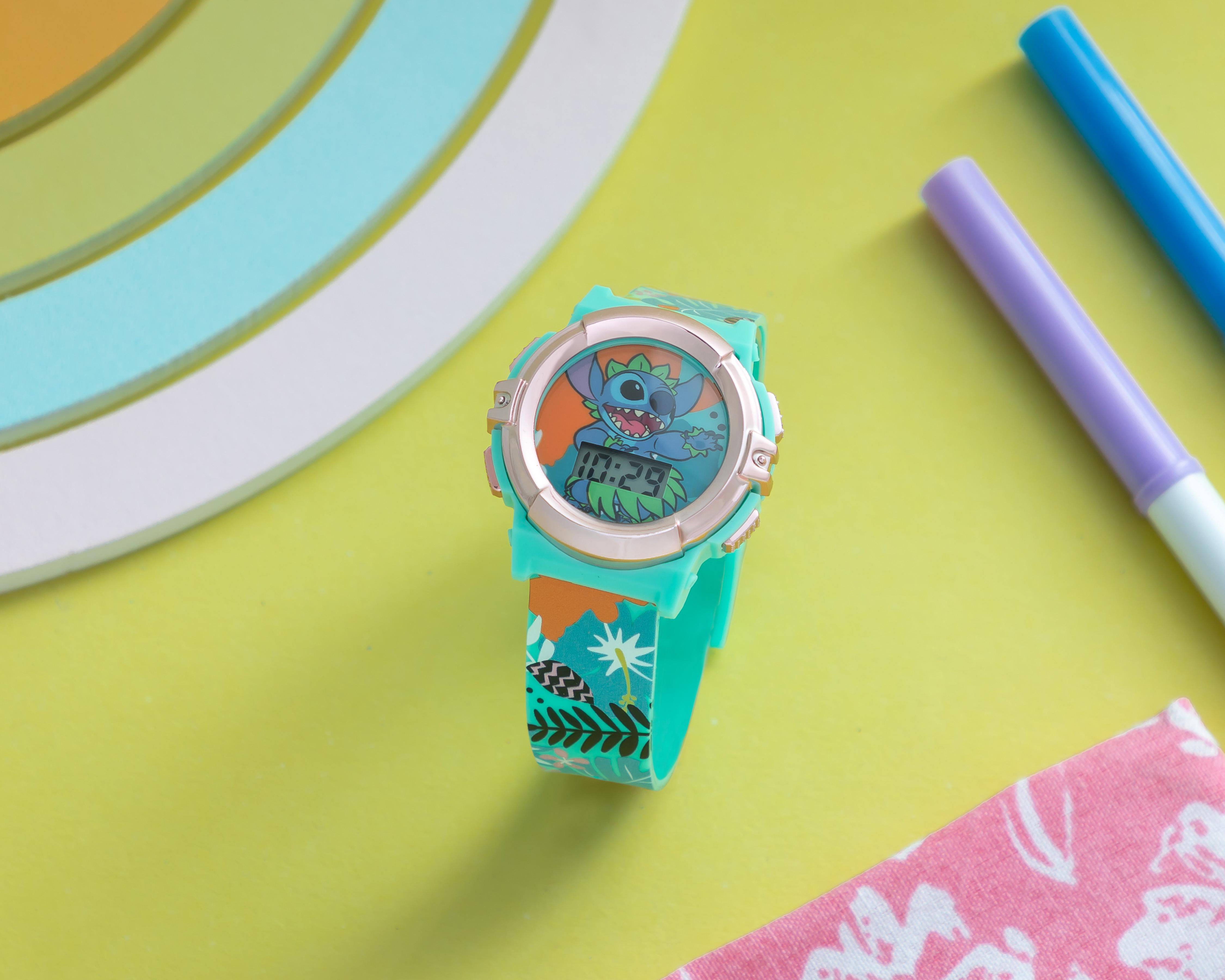 Foto 8 pulgar | Reloj Lilo & Stitch para Niña LAS4020RO Verde