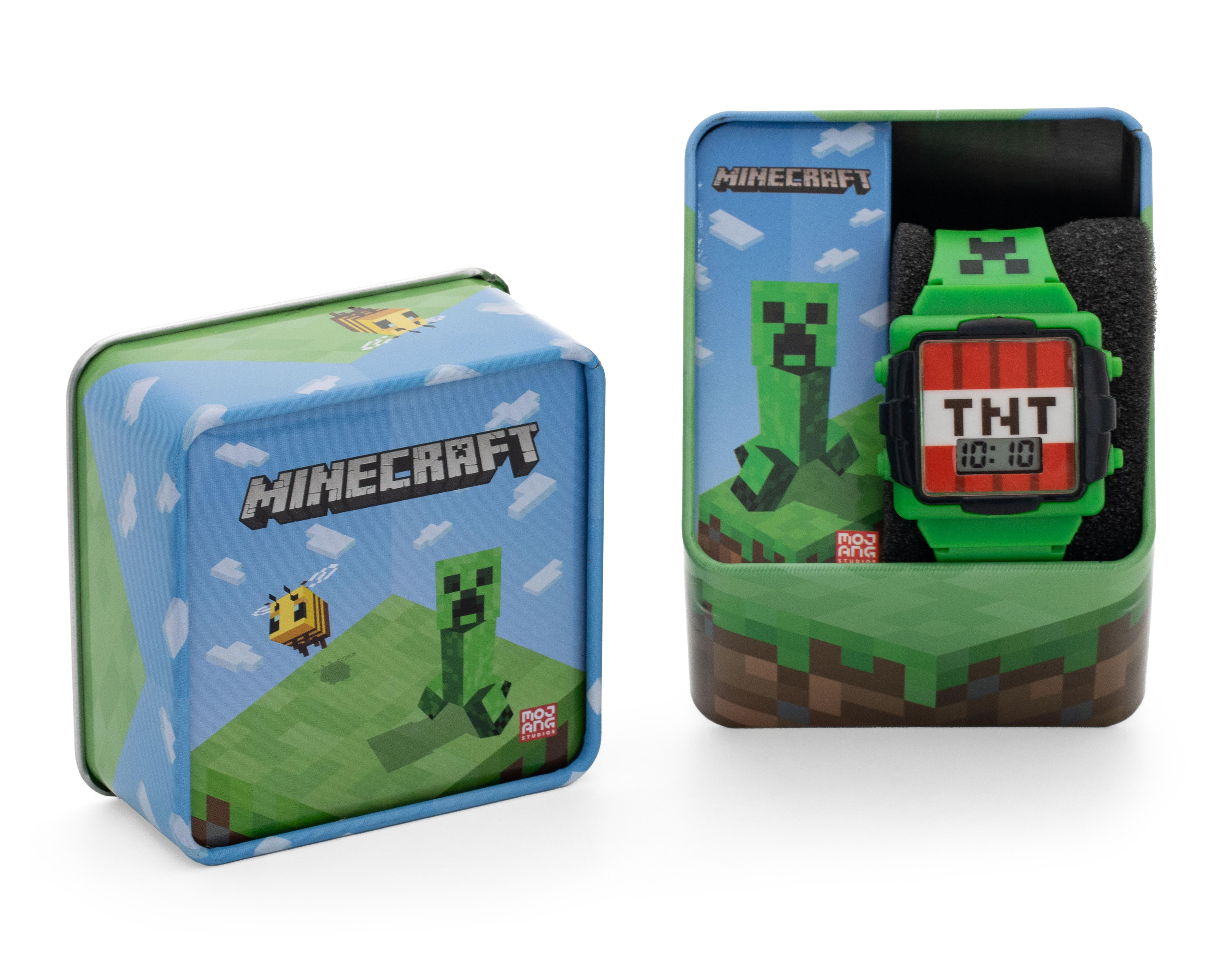 Foto 7 pulgar | Reloj Minecraft para Niño MIN4008UR Verde