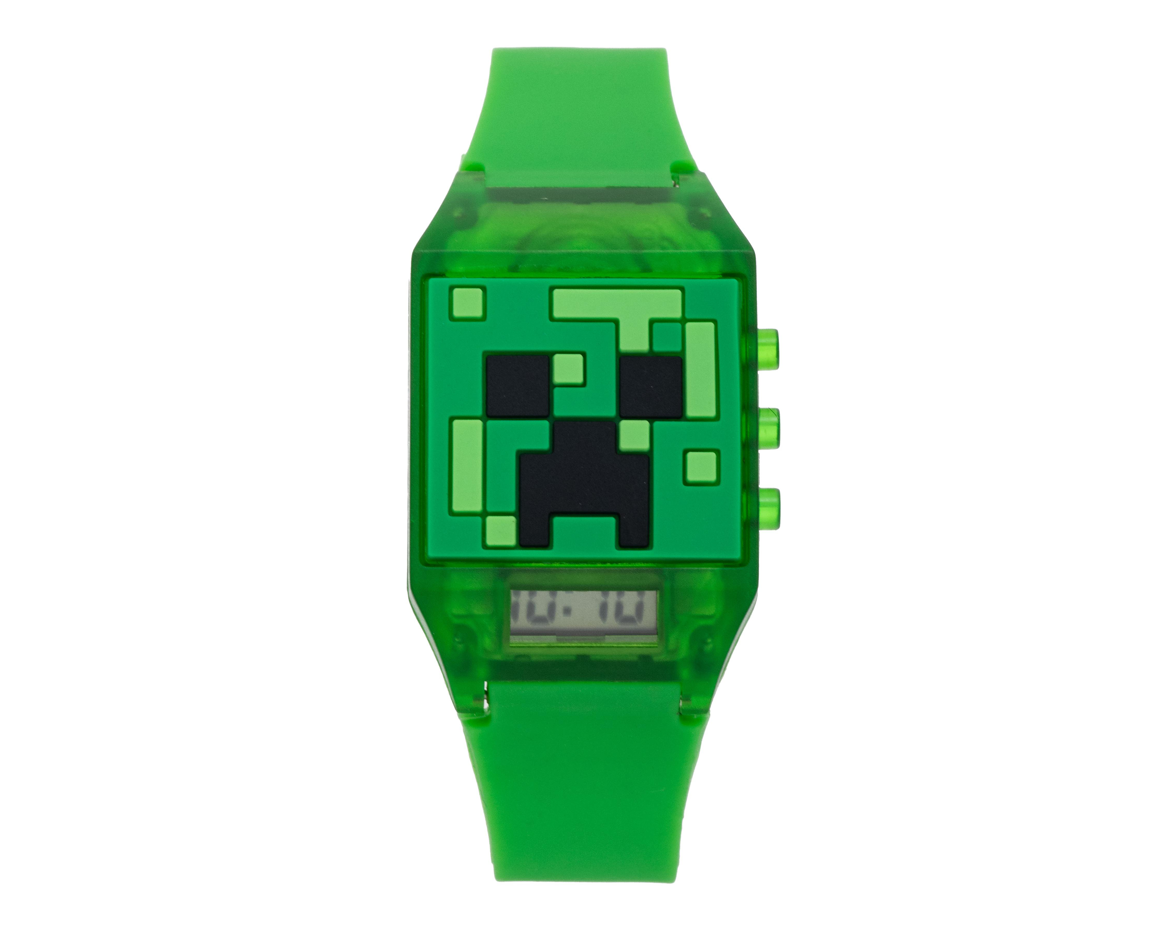 Foto 2 pulgar | Reloj Minecraft para Niño MIN4014UR Verde