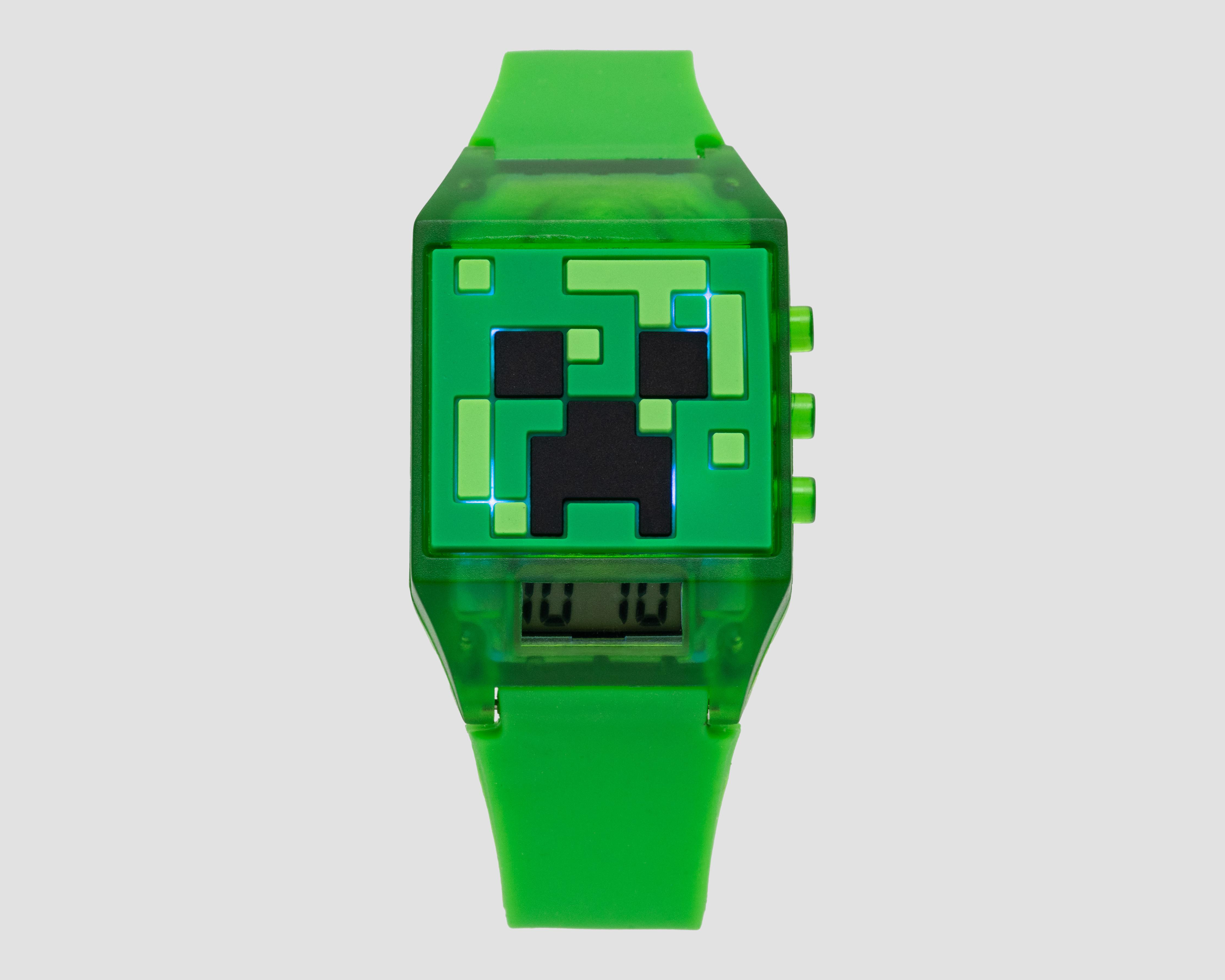 Foto 3 pulgar | Reloj Minecraft para Niño MIN4014UR Verde