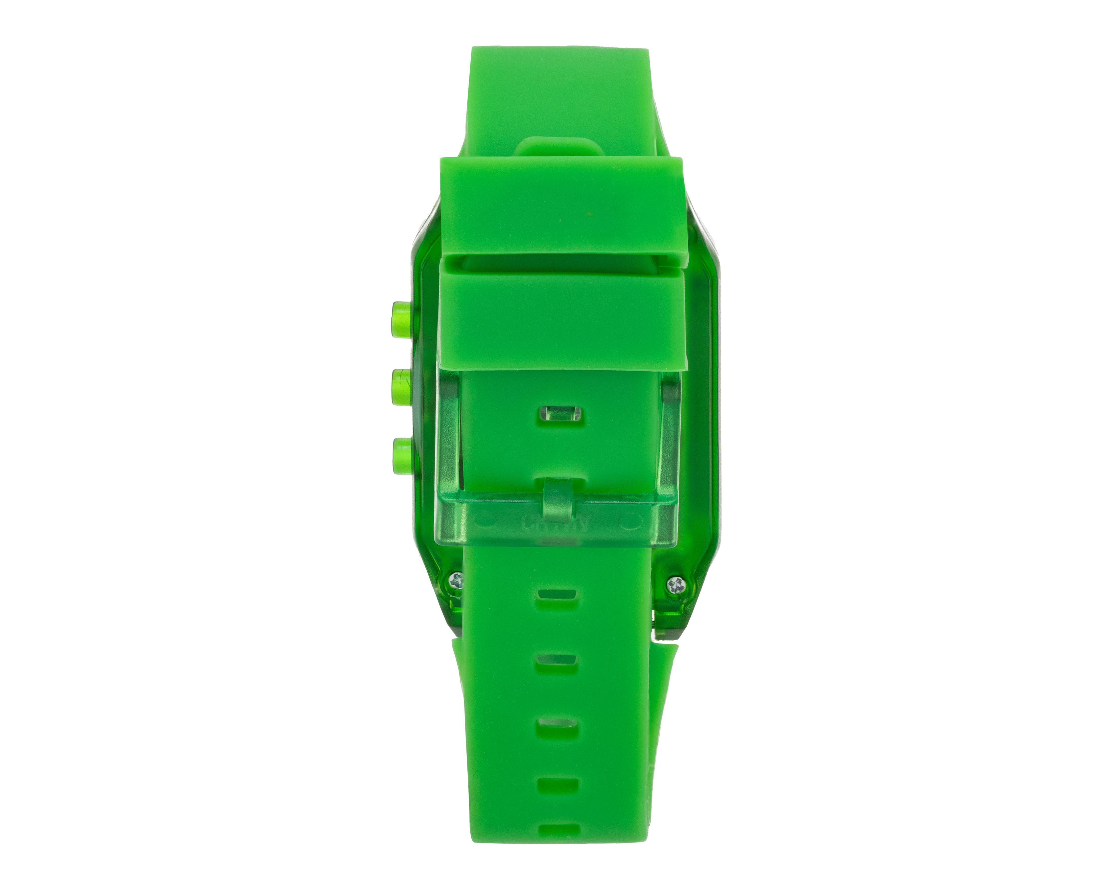 Foto 5 pulgar | Reloj Minecraft para Niño MIN4014UR Verde