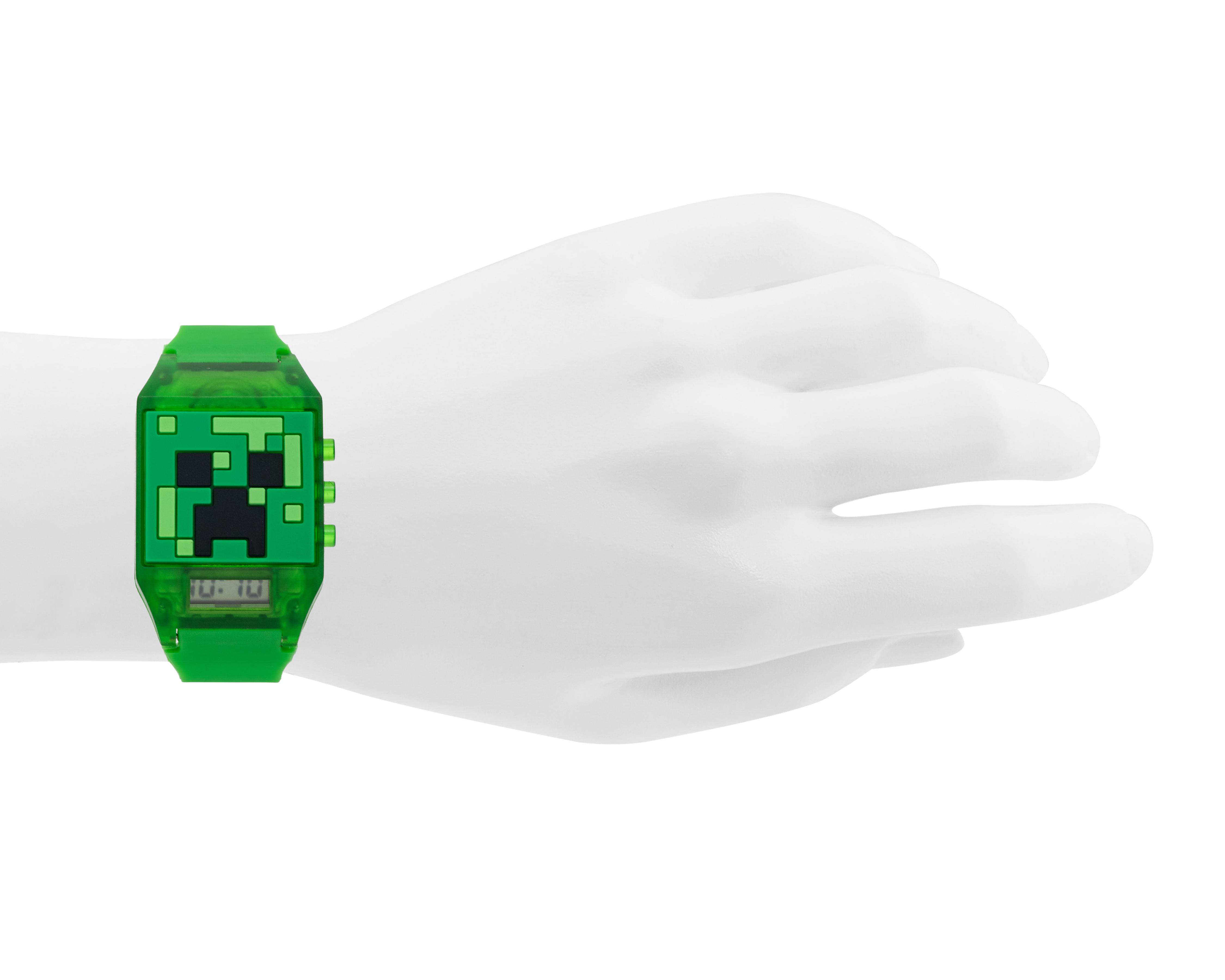 Foto 6 pulgar | Reloj Minecraft para Niño MIN4014UR Verde