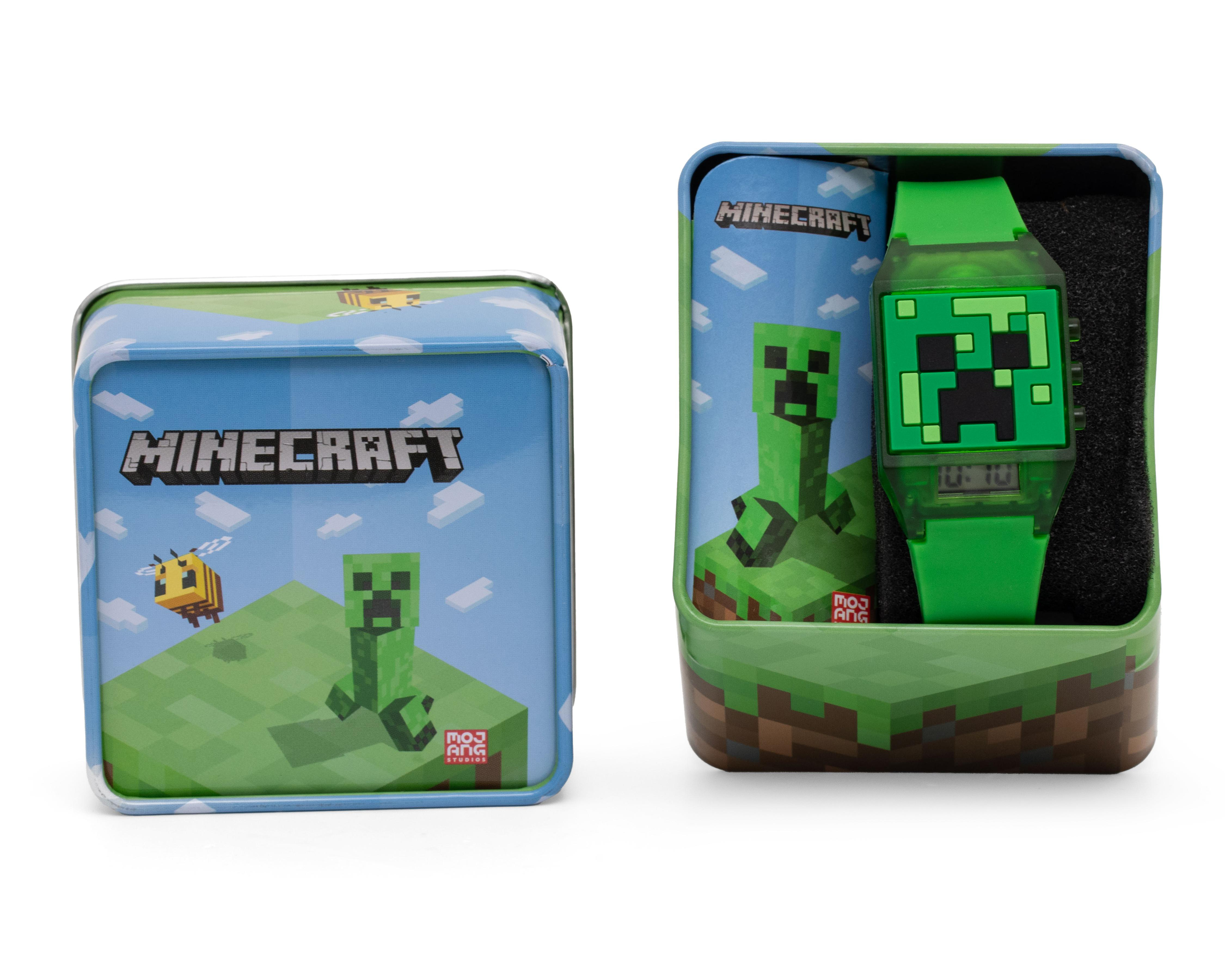 Foto 7 pulgar | Reloj Minecraft para Niño MIN4014UR Verde