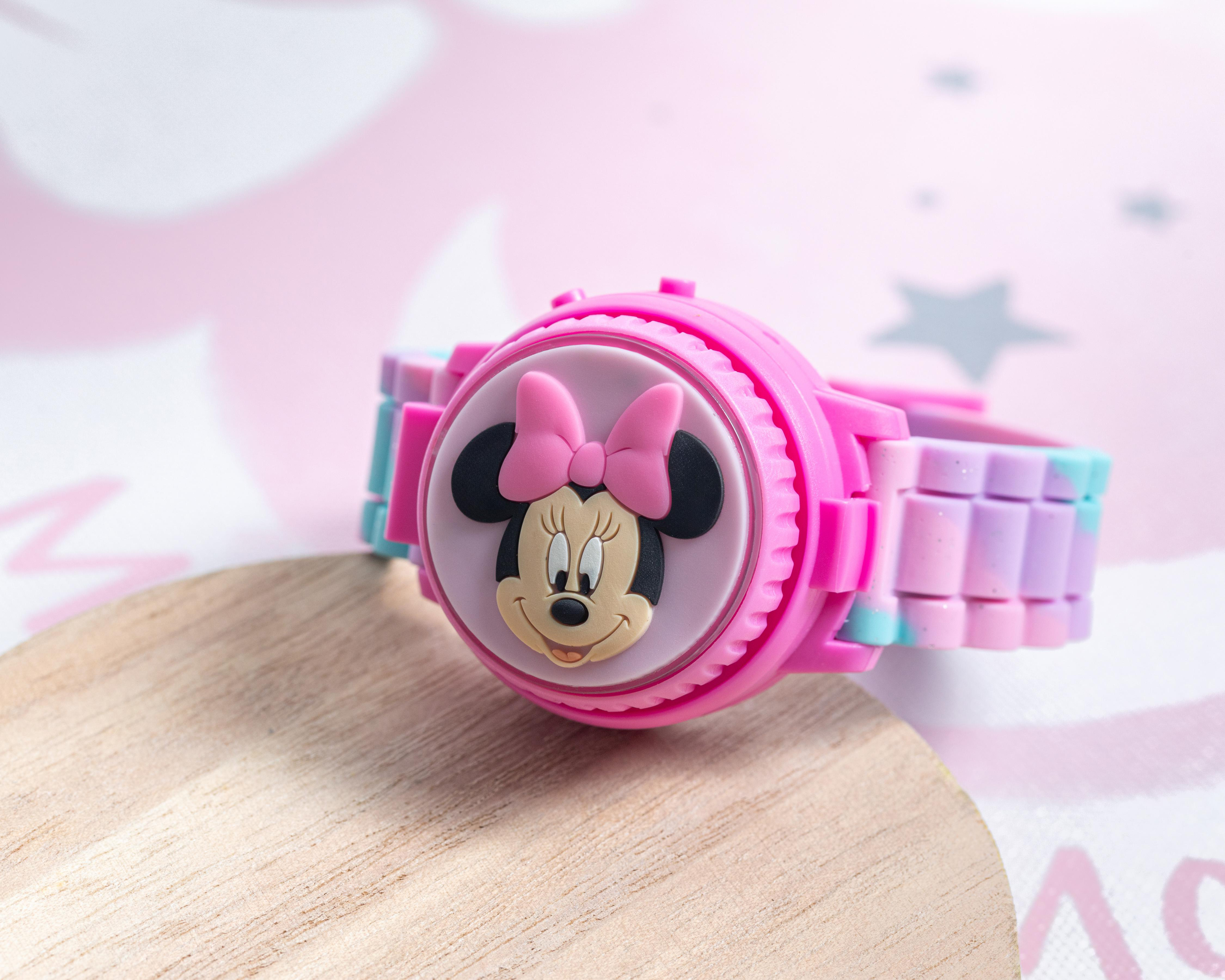 Foto 8 pulgar | Reloj Minnie Mouse para Niña MN4143RO Rosa