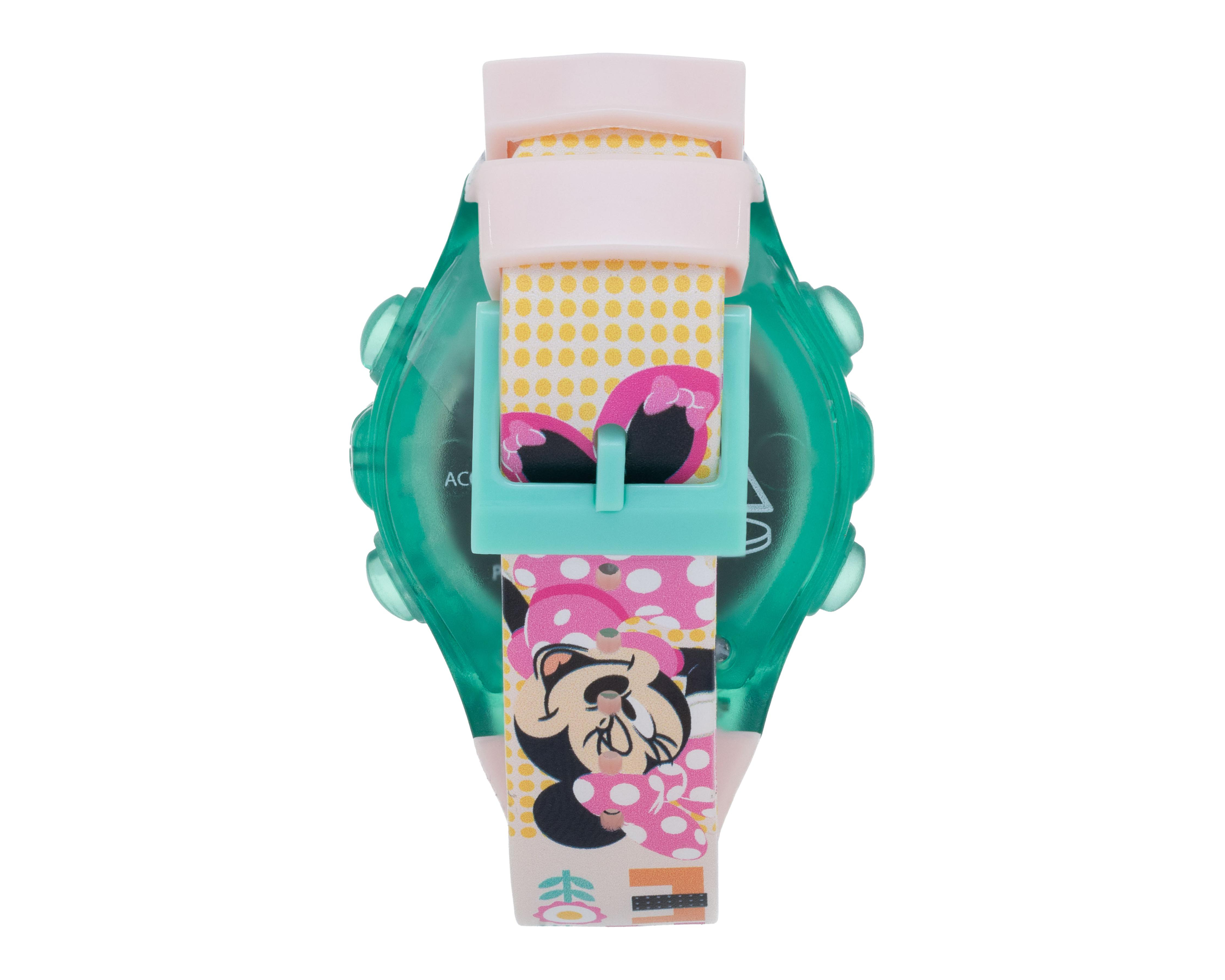 Foto 5 pulgar | Reloj Minnie Mouse Infantil MN4365RO Verde
