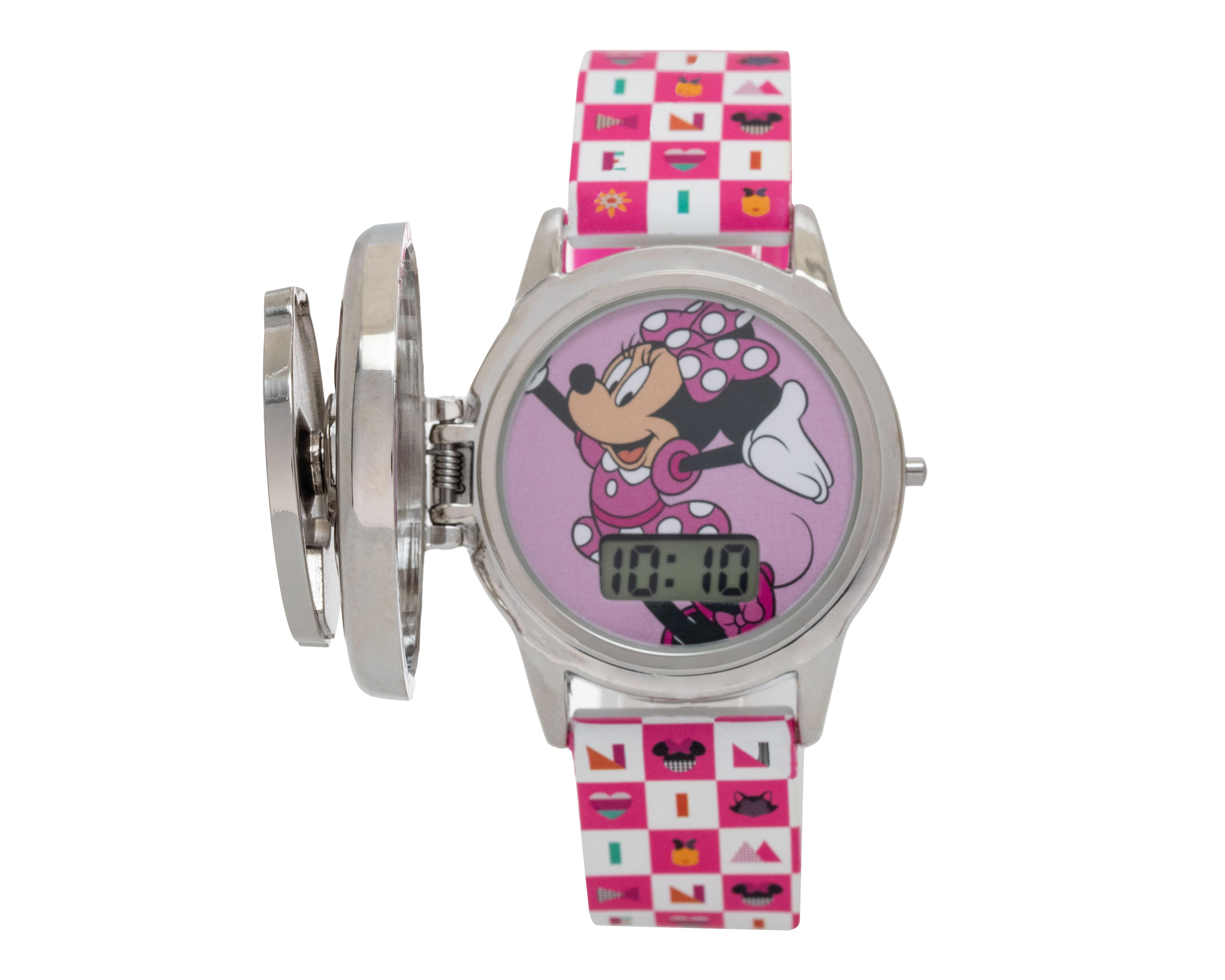 Foto 1 | Reloj Minnie Mouse para Niña MN4392RO Rosa
