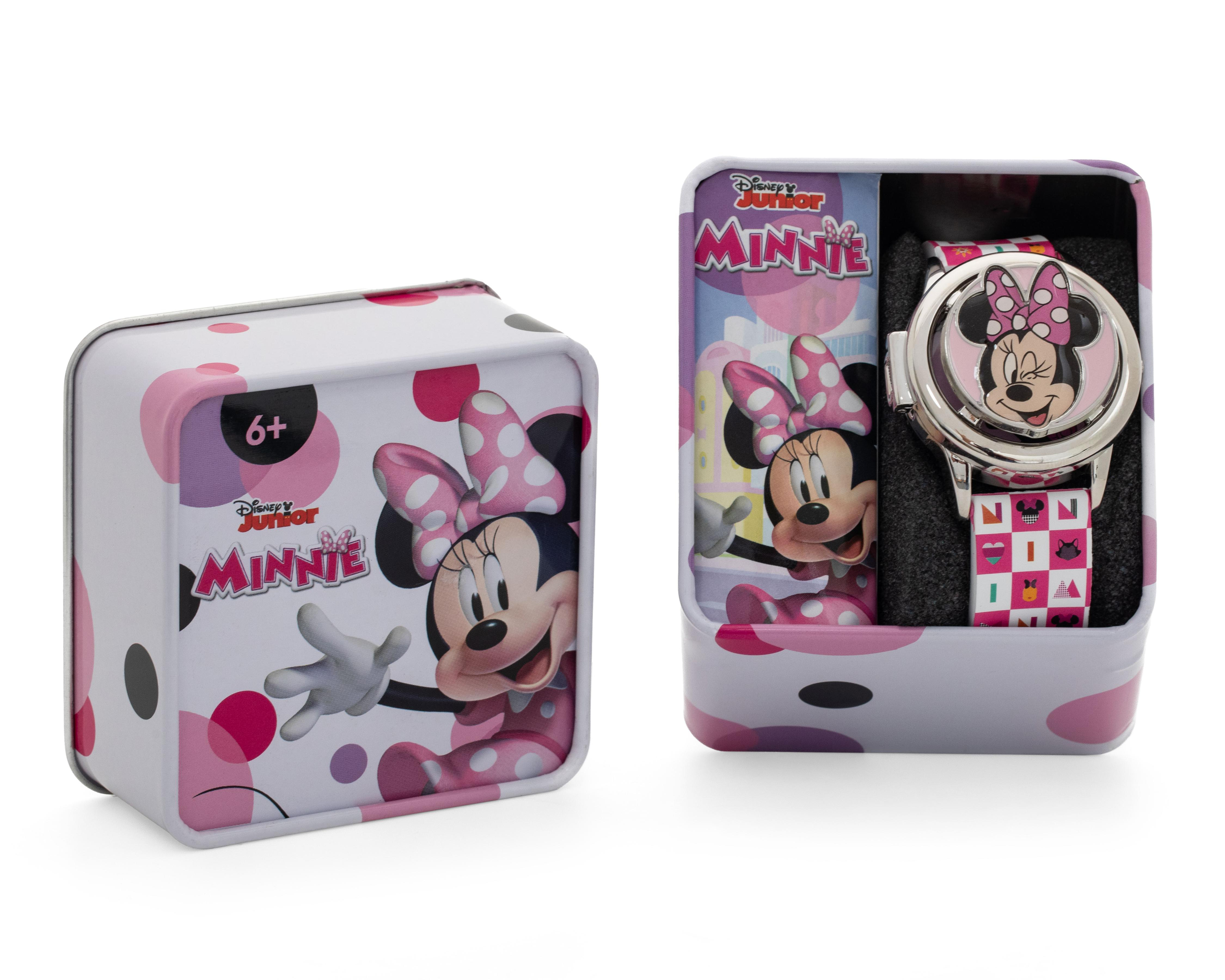 Foto 7 pulgar | Reloj Minnie Mouse para Niña MN4392RO Rosa