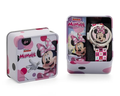 Foto 6 | Reloj Minnie Mouse para Niña MN4392RO Rosa