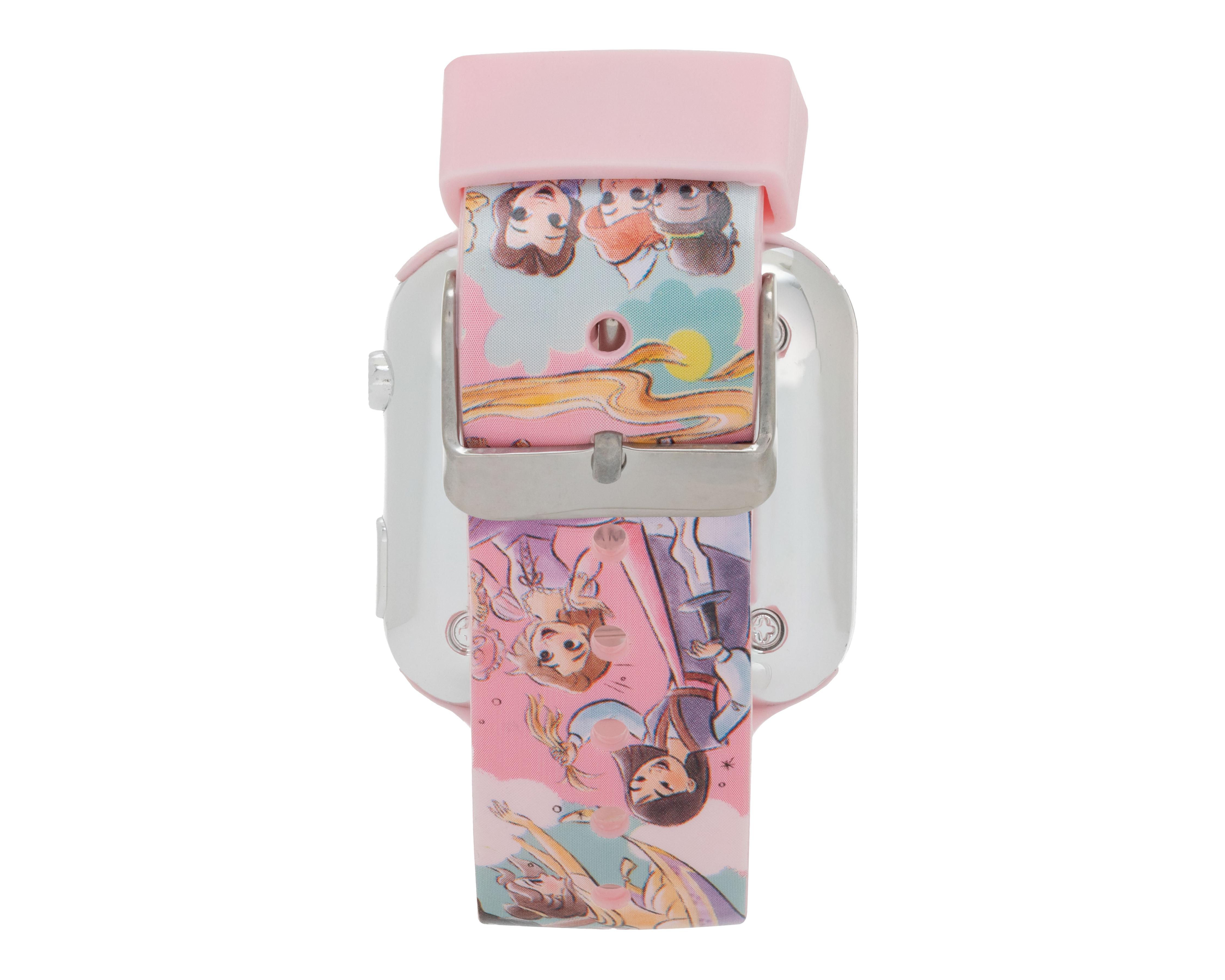 Foto 5 pulgar | Reloj Disney para Niña PN4567BU Rosa