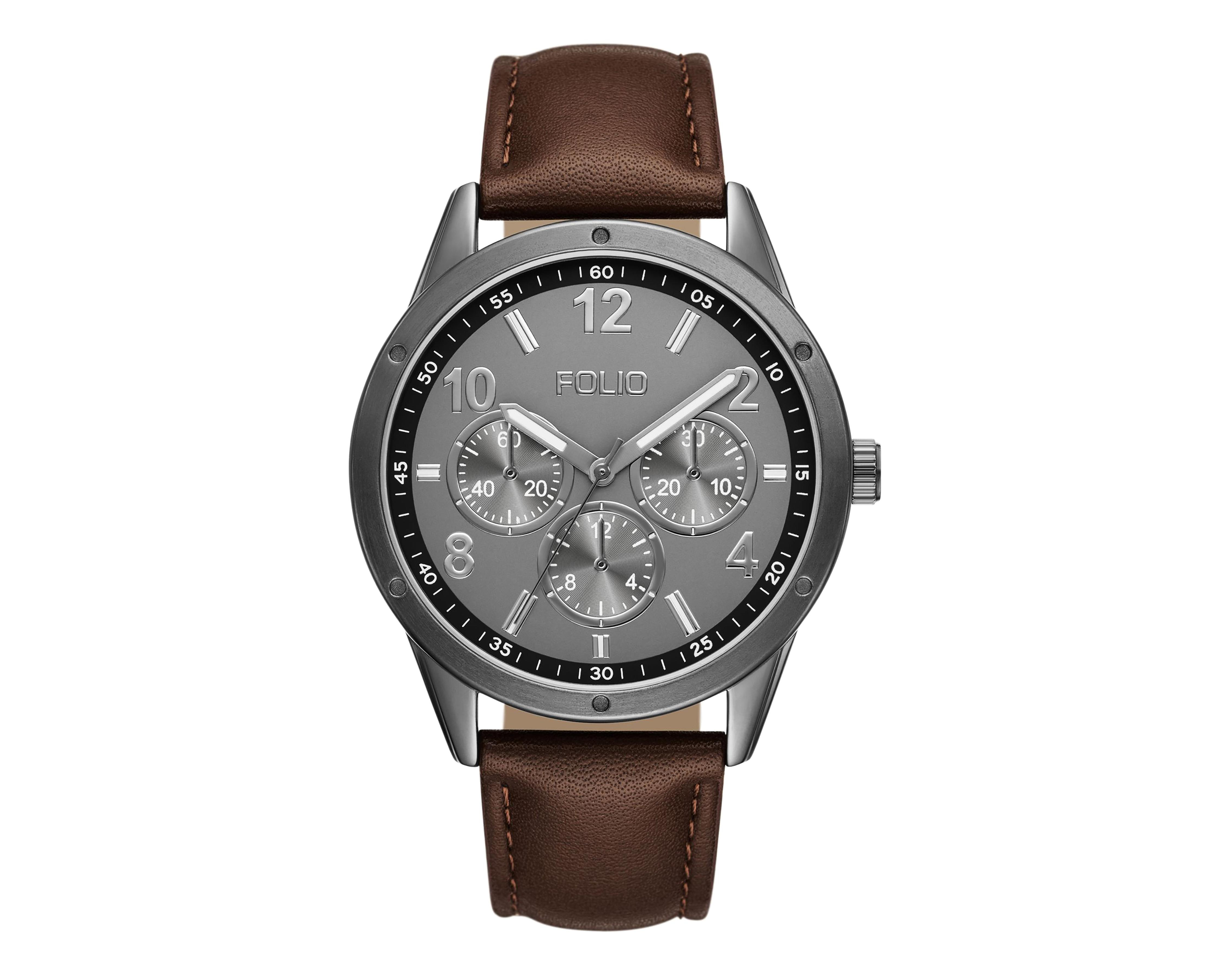 Foto 2 | Reloj Folio para Hombre FMDFL6068 con 5 Accesorios