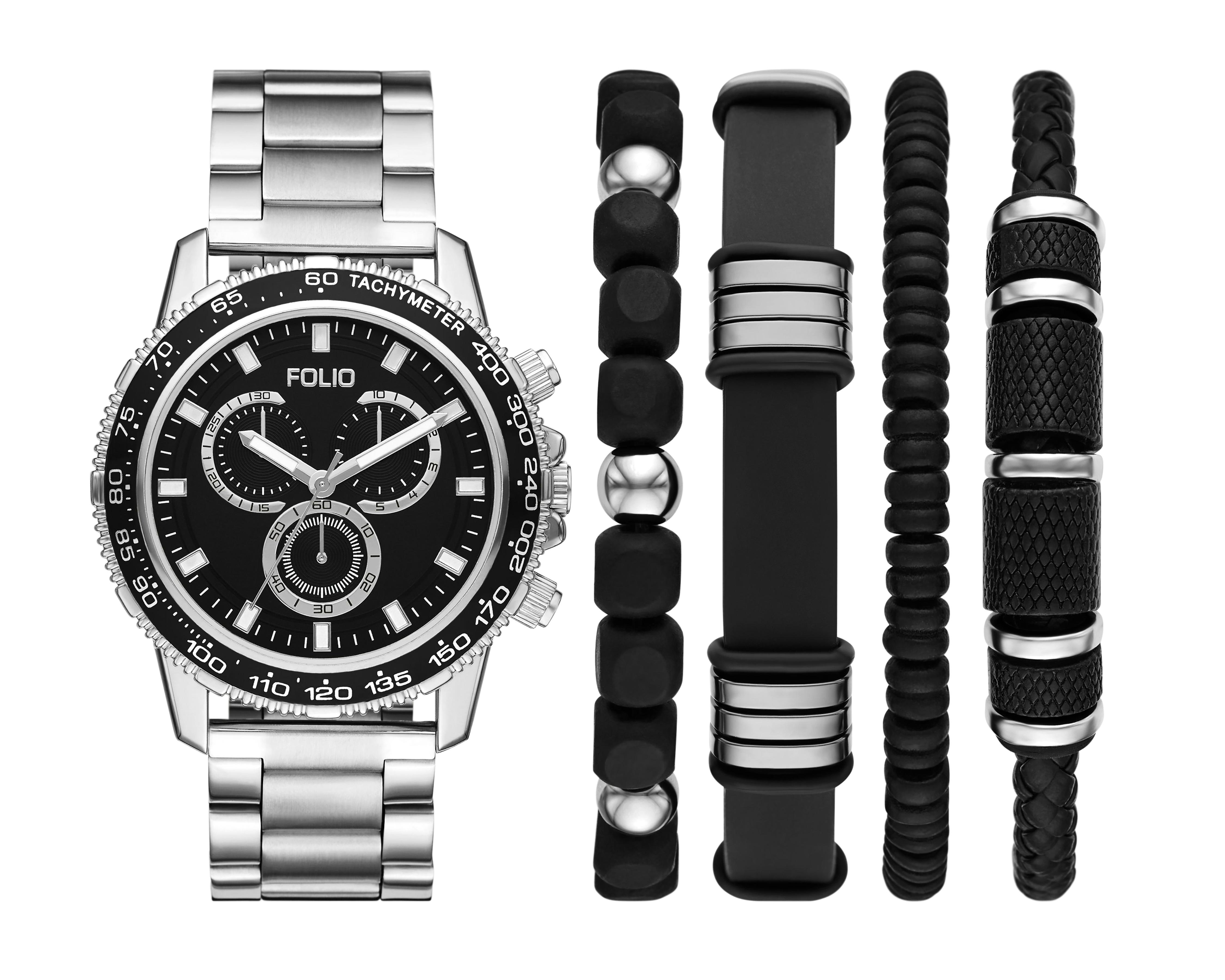 Foto 1 | Reloj Folio para Hombre FMDFL6064 con 4 Accesorios