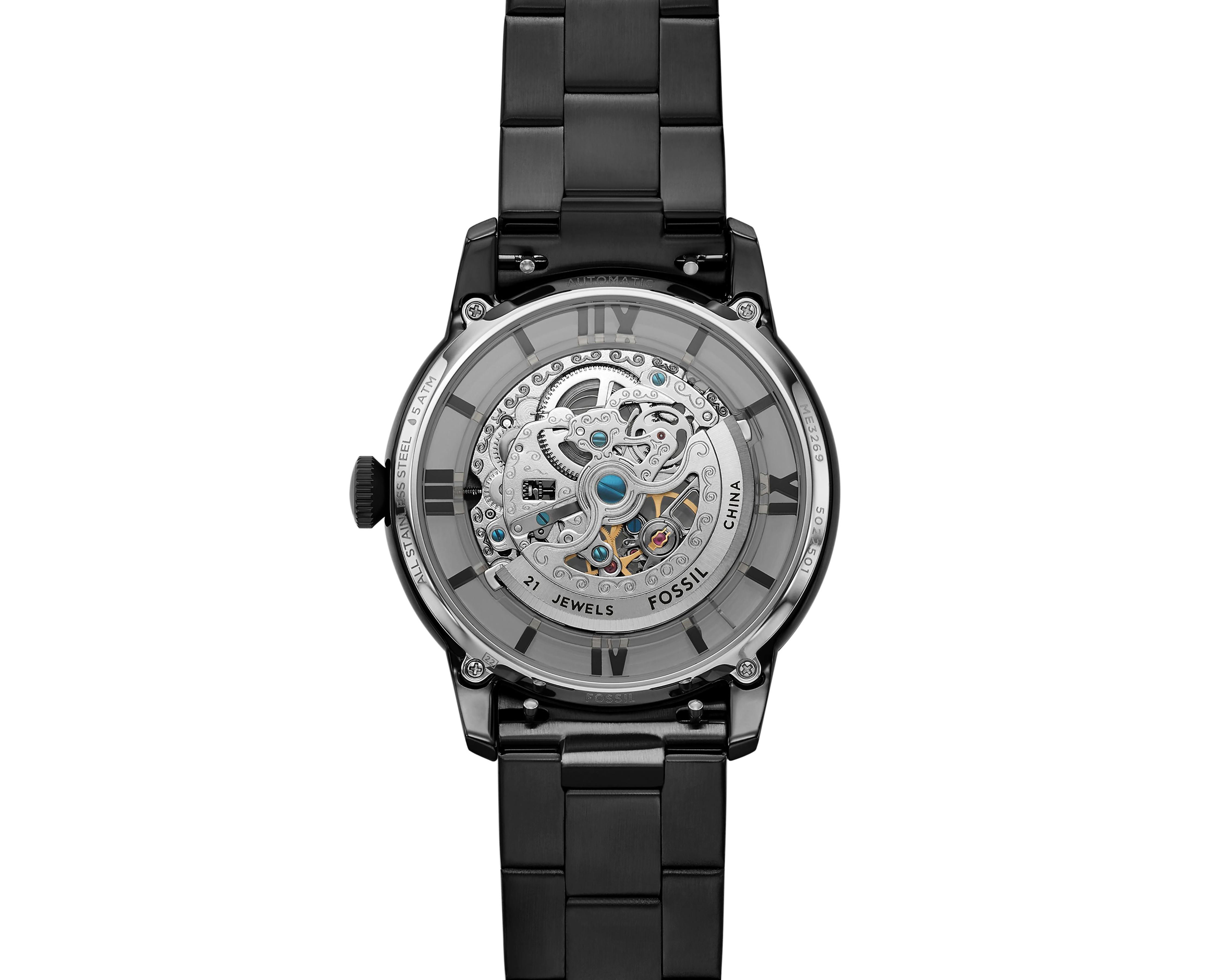 Foto 5 pulgar | Reloj Fossil para Hombre Townsman ME3269 Negro