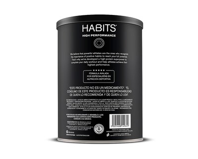 Foto 3 | Proteína Vegetal Habits High Performance Sabor Vainilla 587 g