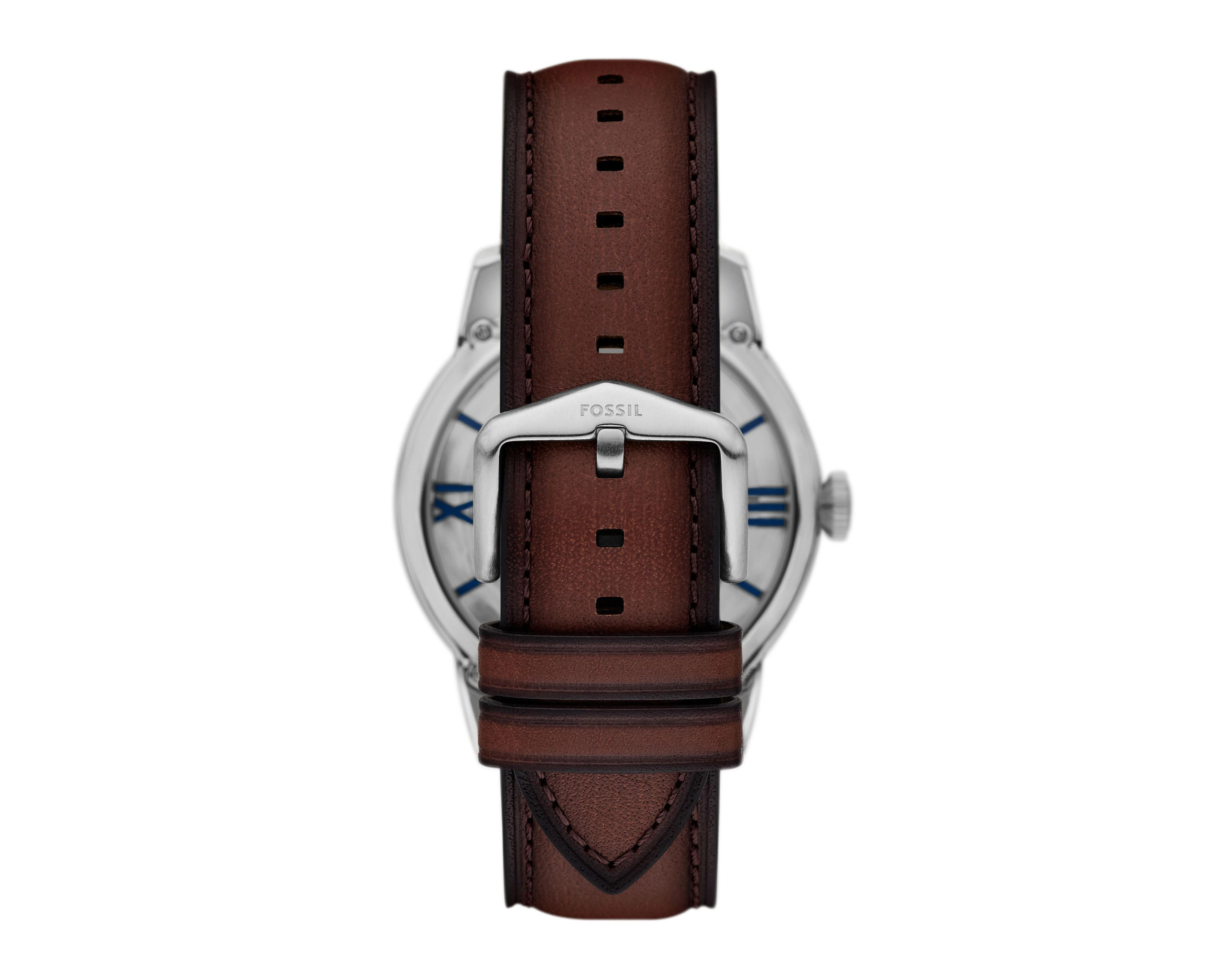 Foto 4 pulgar | Reloj Fossil para Hombre ME3267 Café