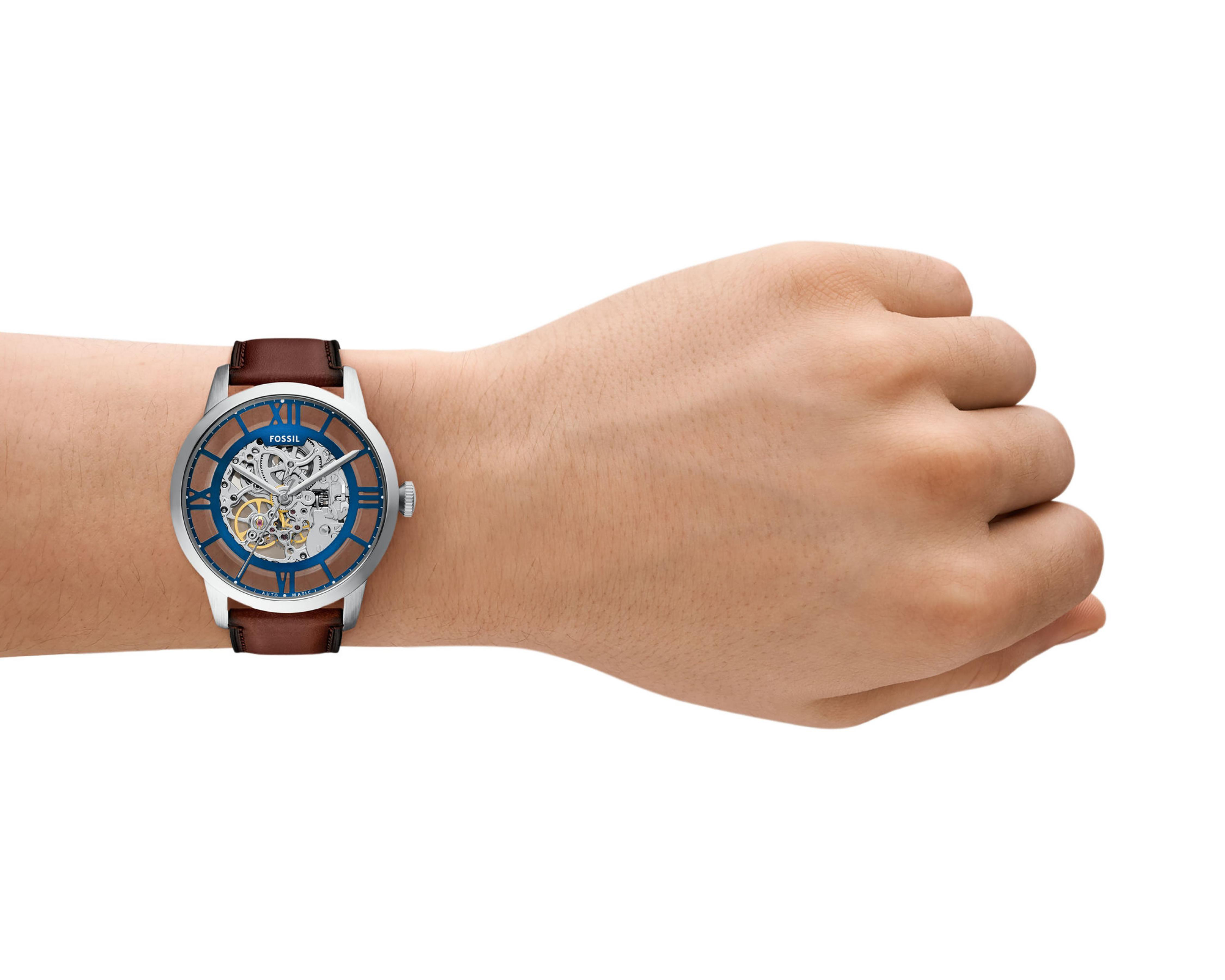 Foto 6 pulgar | Reloj Fossil para Hombre ME3267 Café