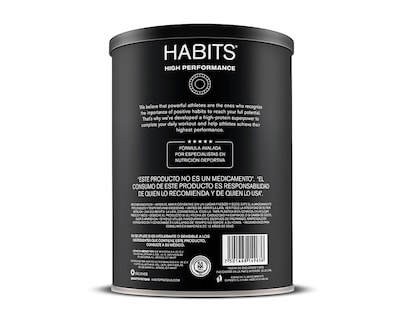 Foto 3 | Proteína Vegetal Habits High Performance Sabor Cacao 587 g
