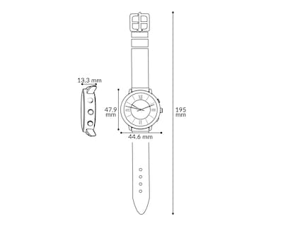 Foto 7 | Reloj Casio para Hombre MRW-230H-1E3VCF Negro