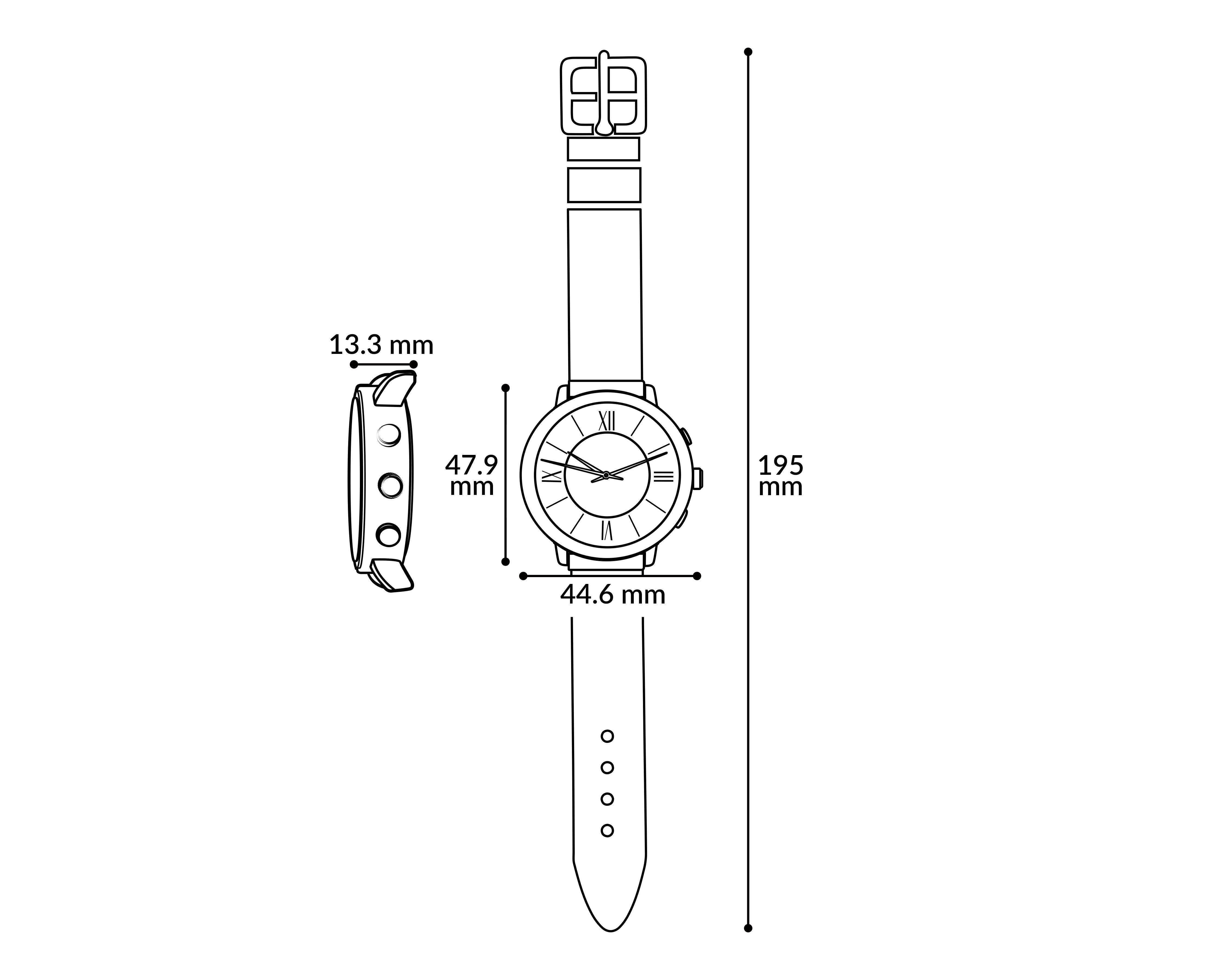 Foto 7 | Reloj Casio para Hombre MRW-230H-1E2VCF Negro
